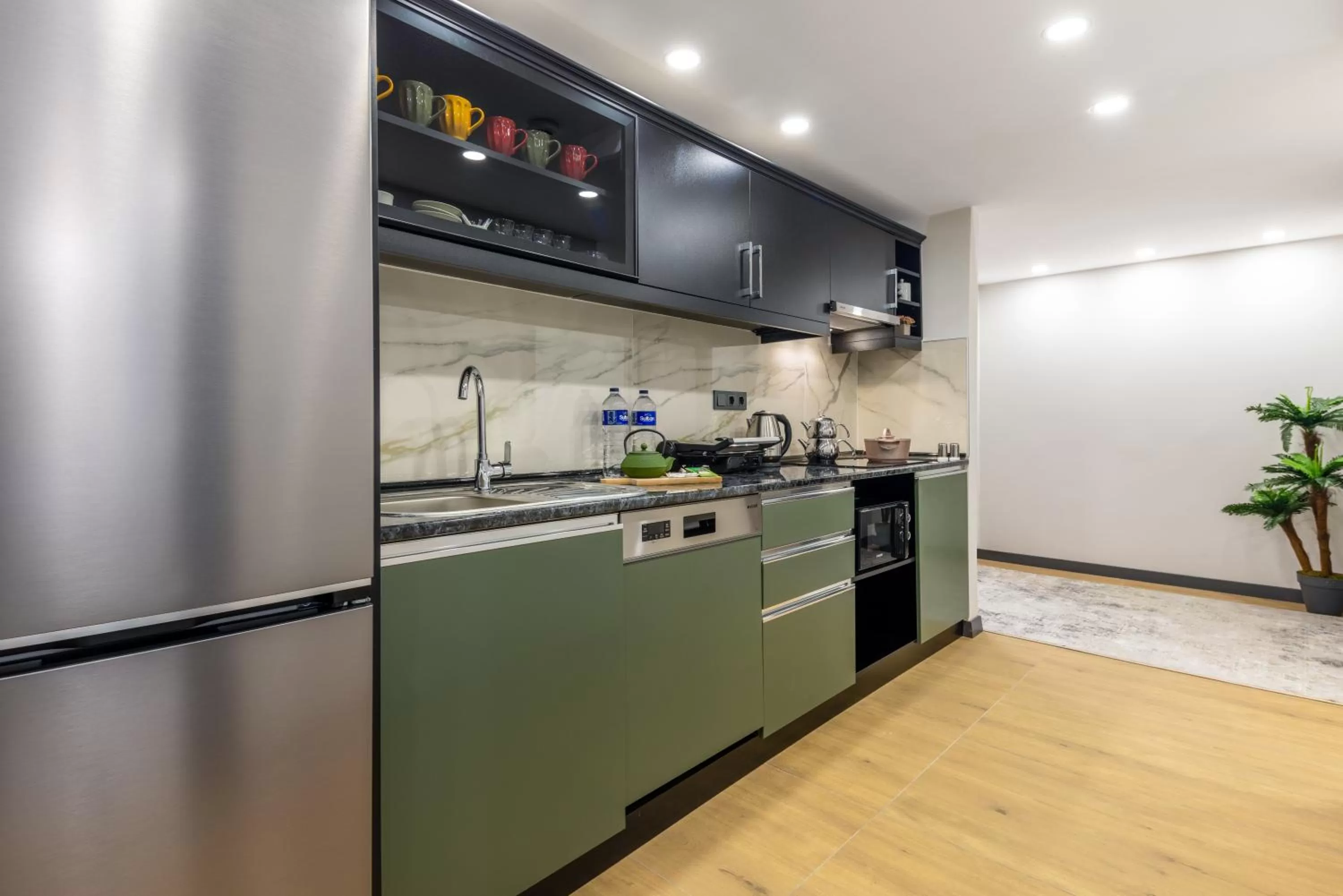 Kitchen or kitchenette in BayMari Suites City Life