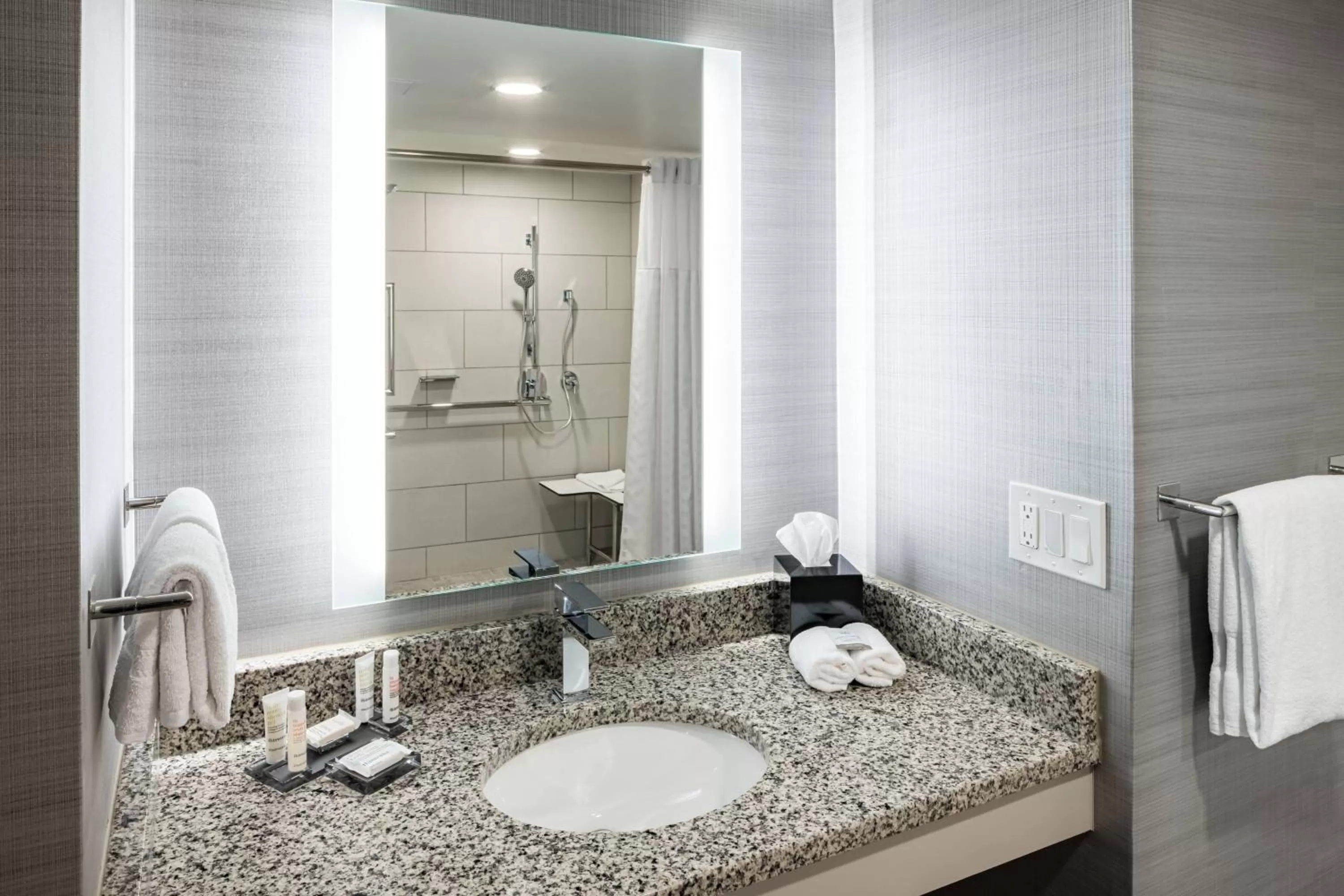 Bathroom in Richmond Marriott