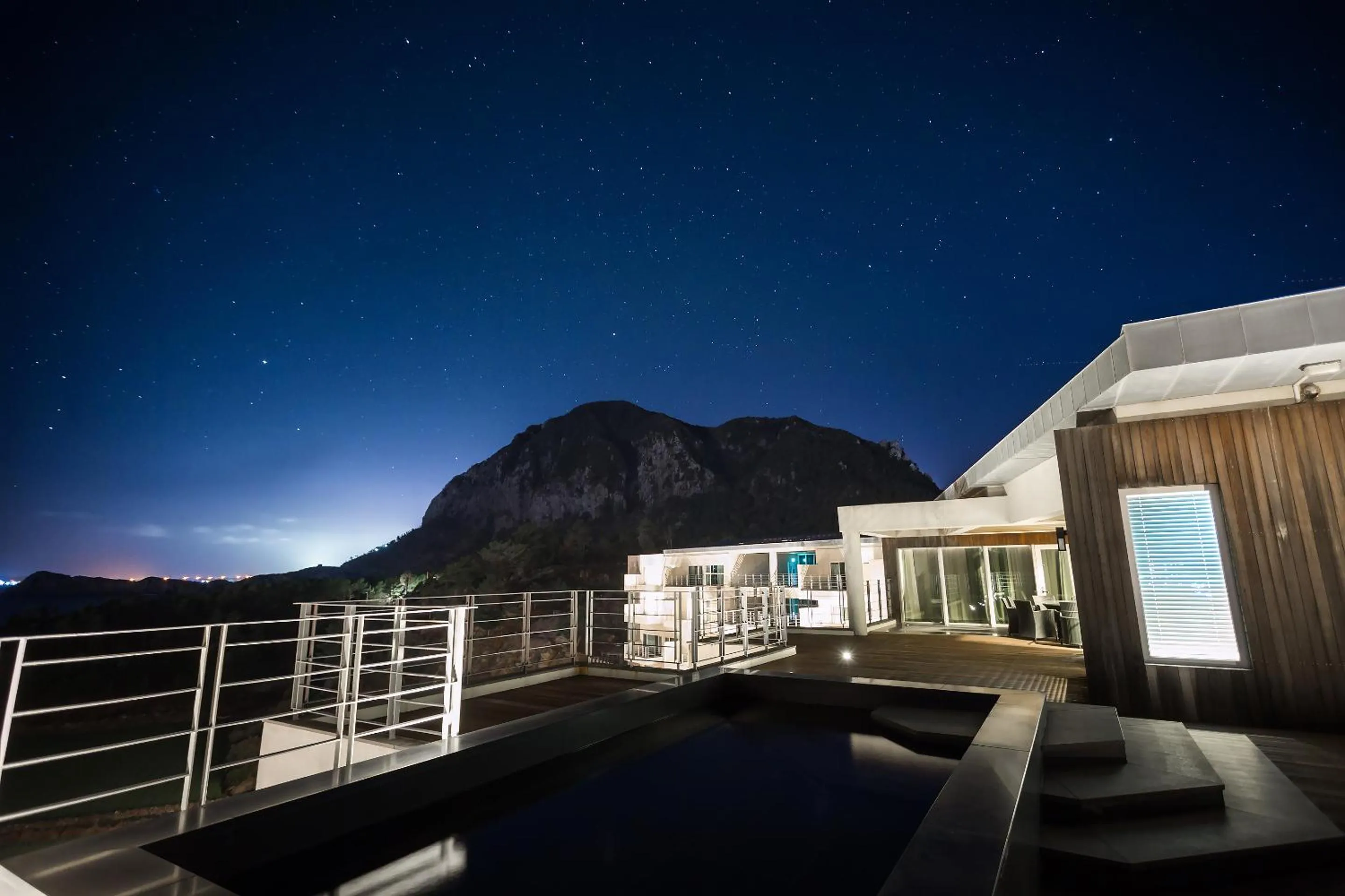 Pool view in Y Resort Jeju