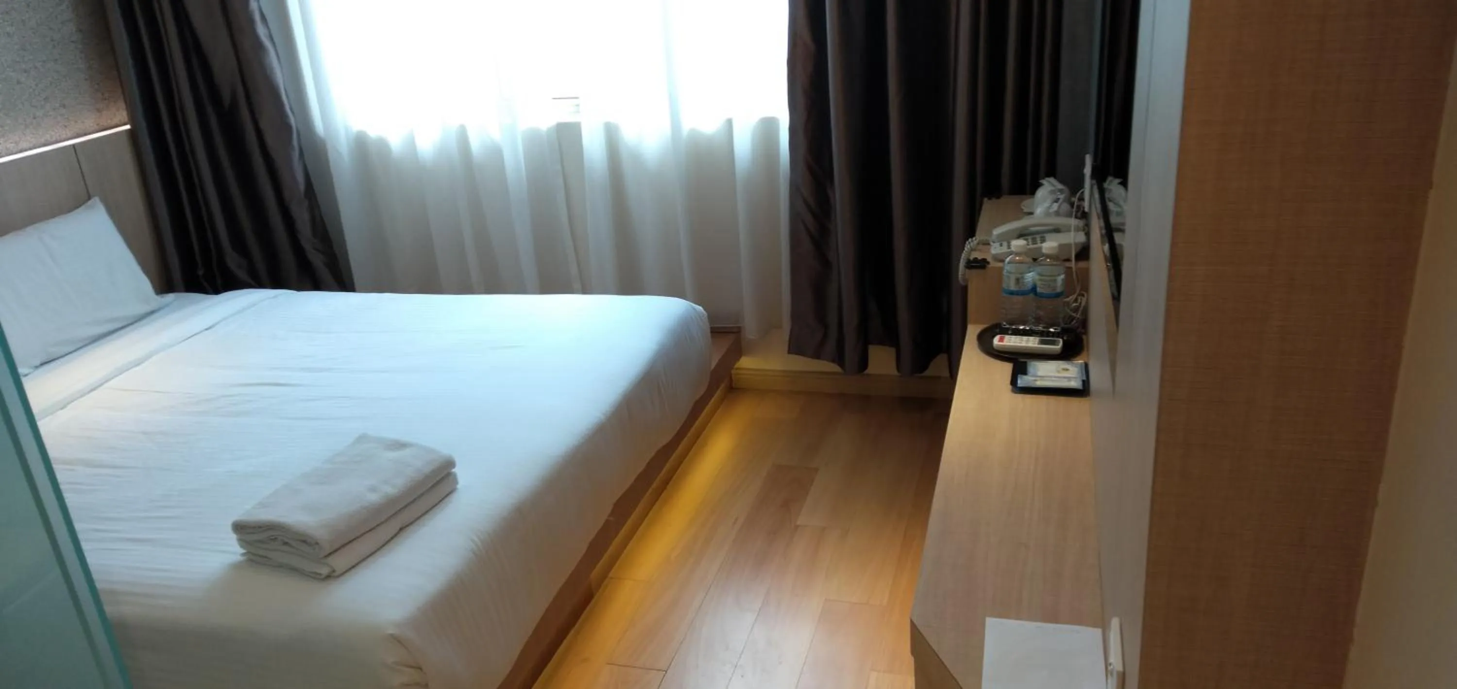 Bed in Kyoto Boutique Hotel