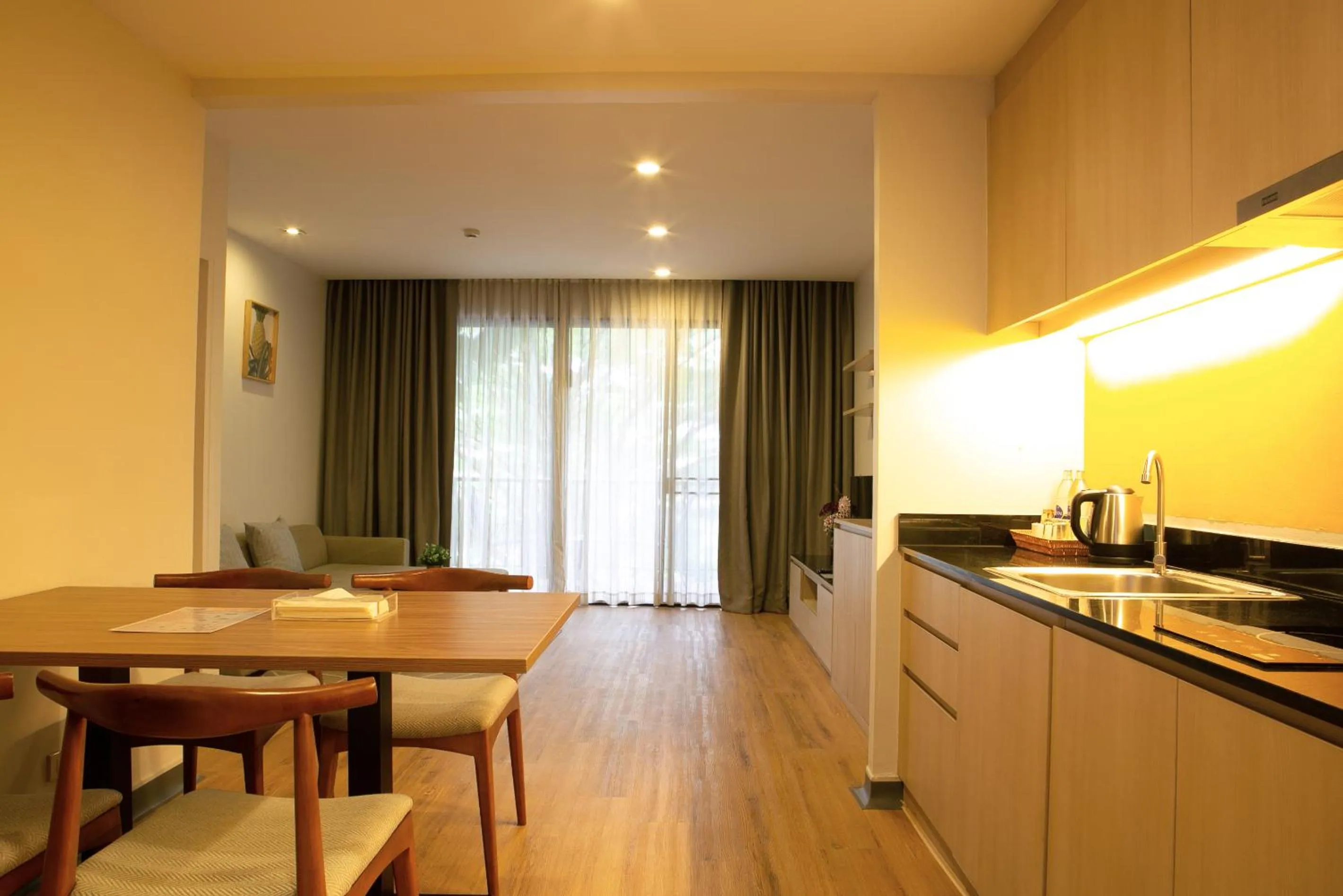 Kitchen or kitchenette in The Silver Palm Wellness Resort