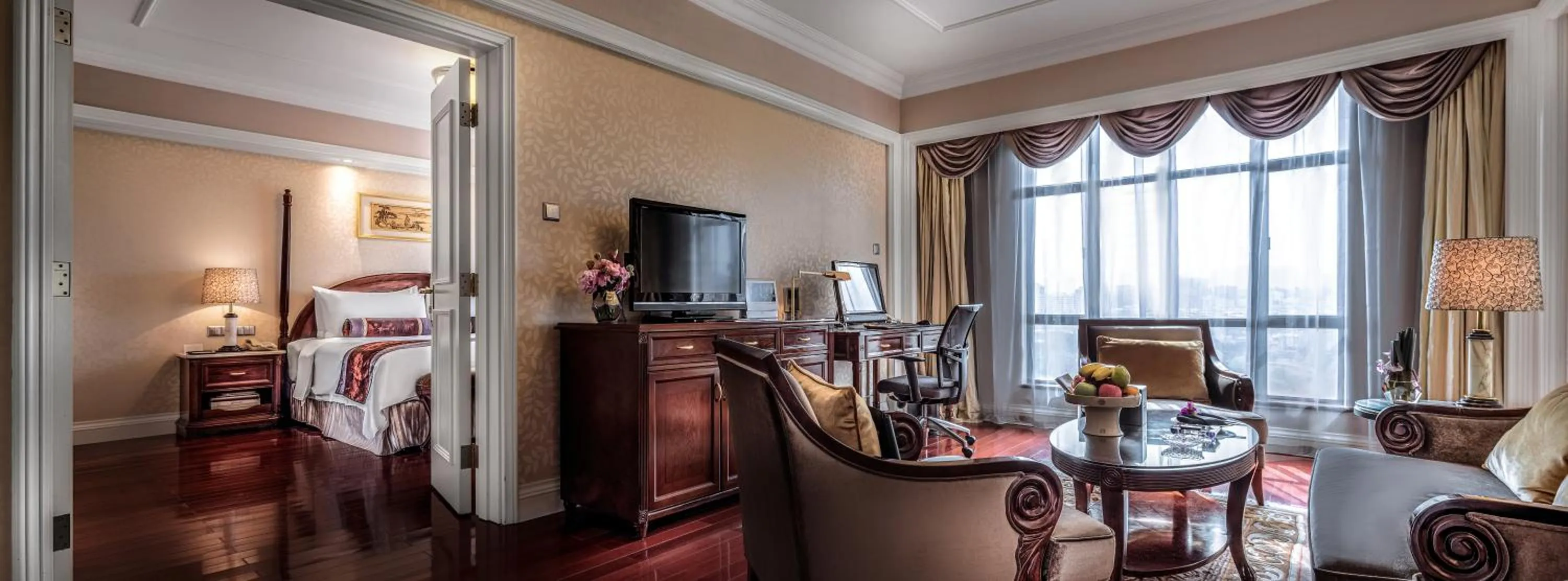 Living room in Green Lake Hotel