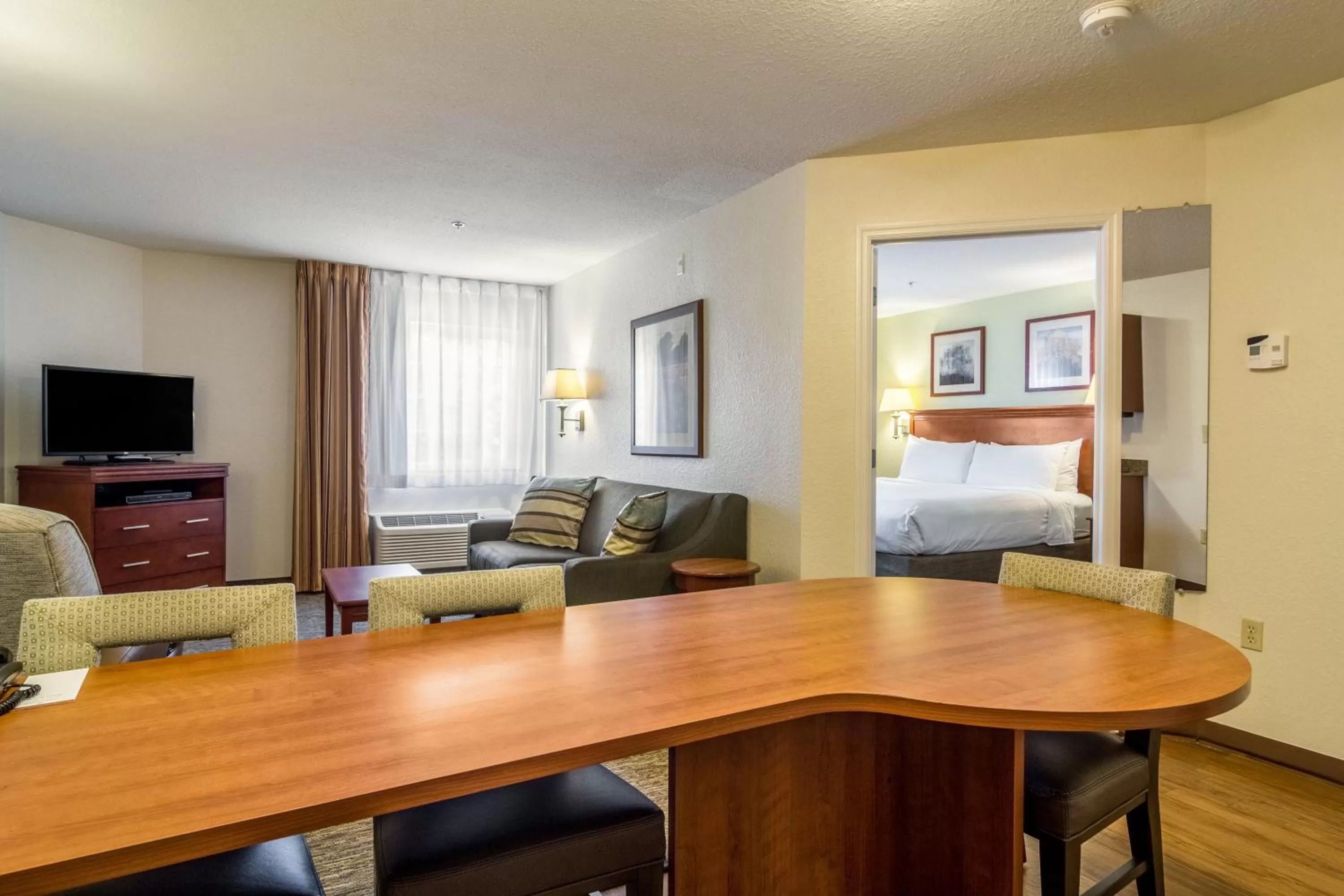 Bedroom, Bed in Candlewood Suites Jacksonville East Merril Road by IHG