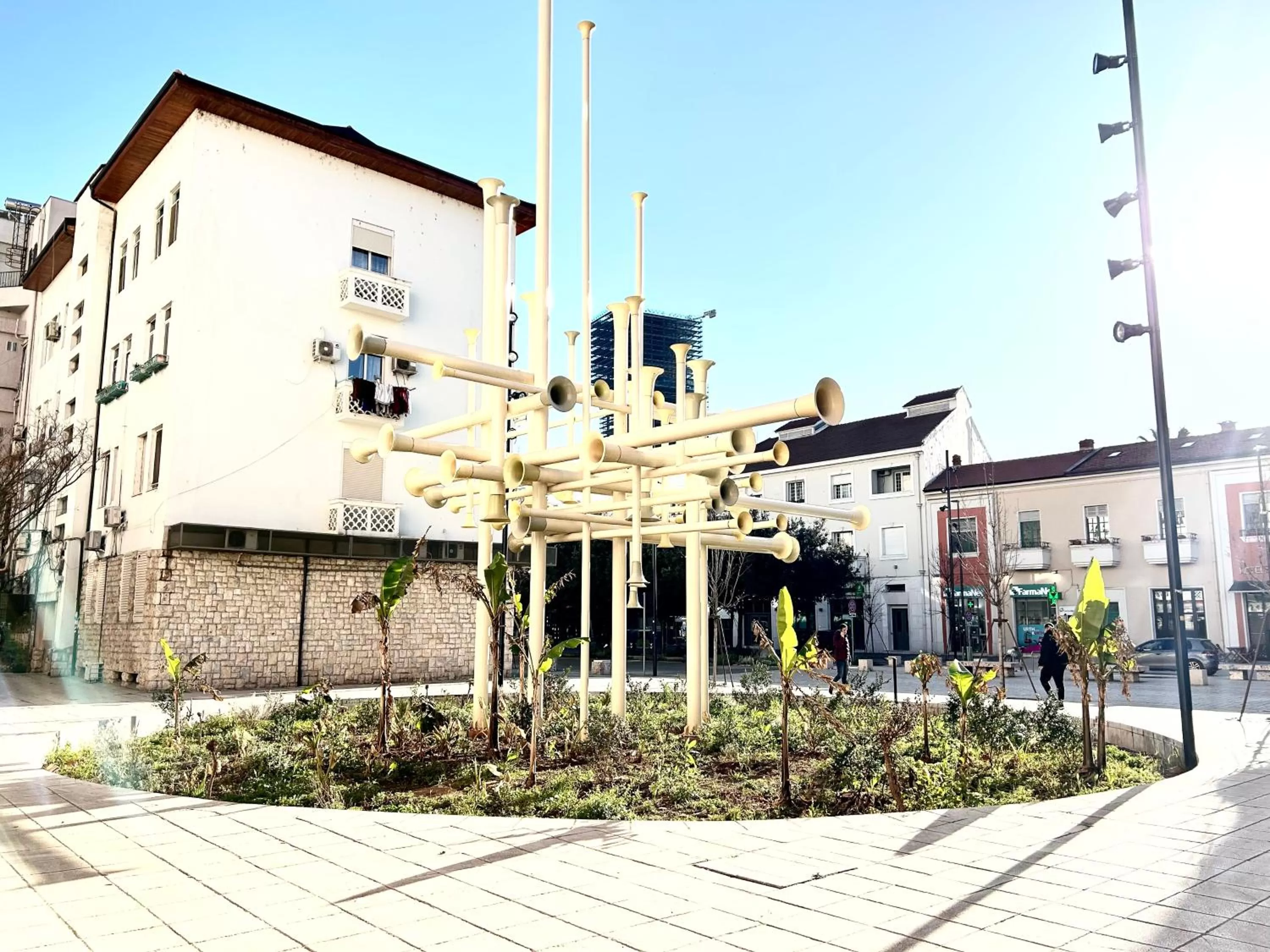 Property building in Tirana Square Hotel