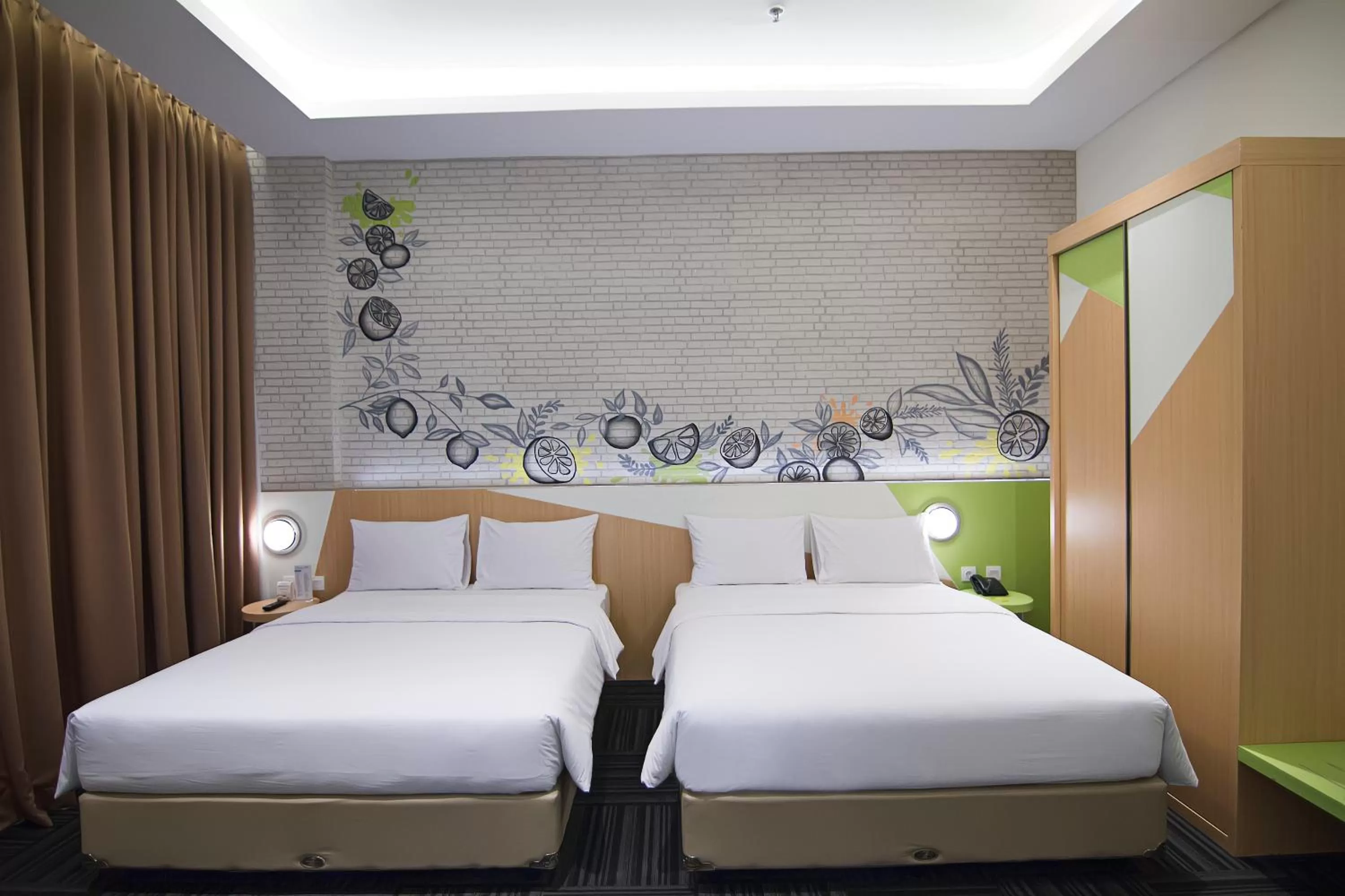Bedroom, Bed in Zest Sukajadi Bandung by Swiss-Belhotel International