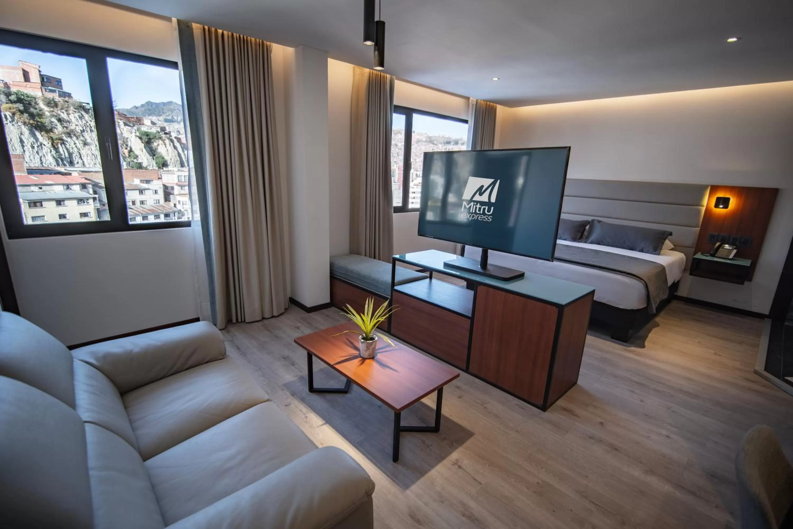 Living room in Mitru Express Hotel