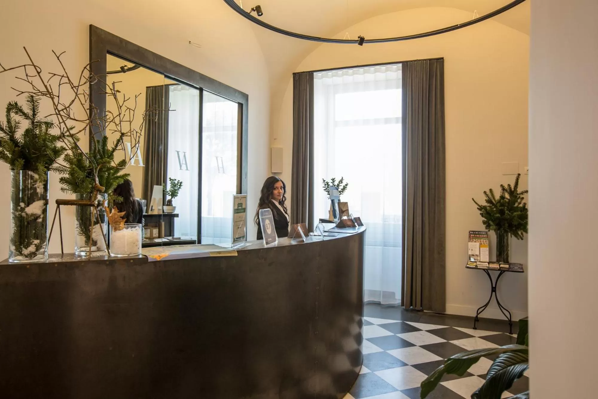 Lobby or reception in Villa Avellino Historic Residence