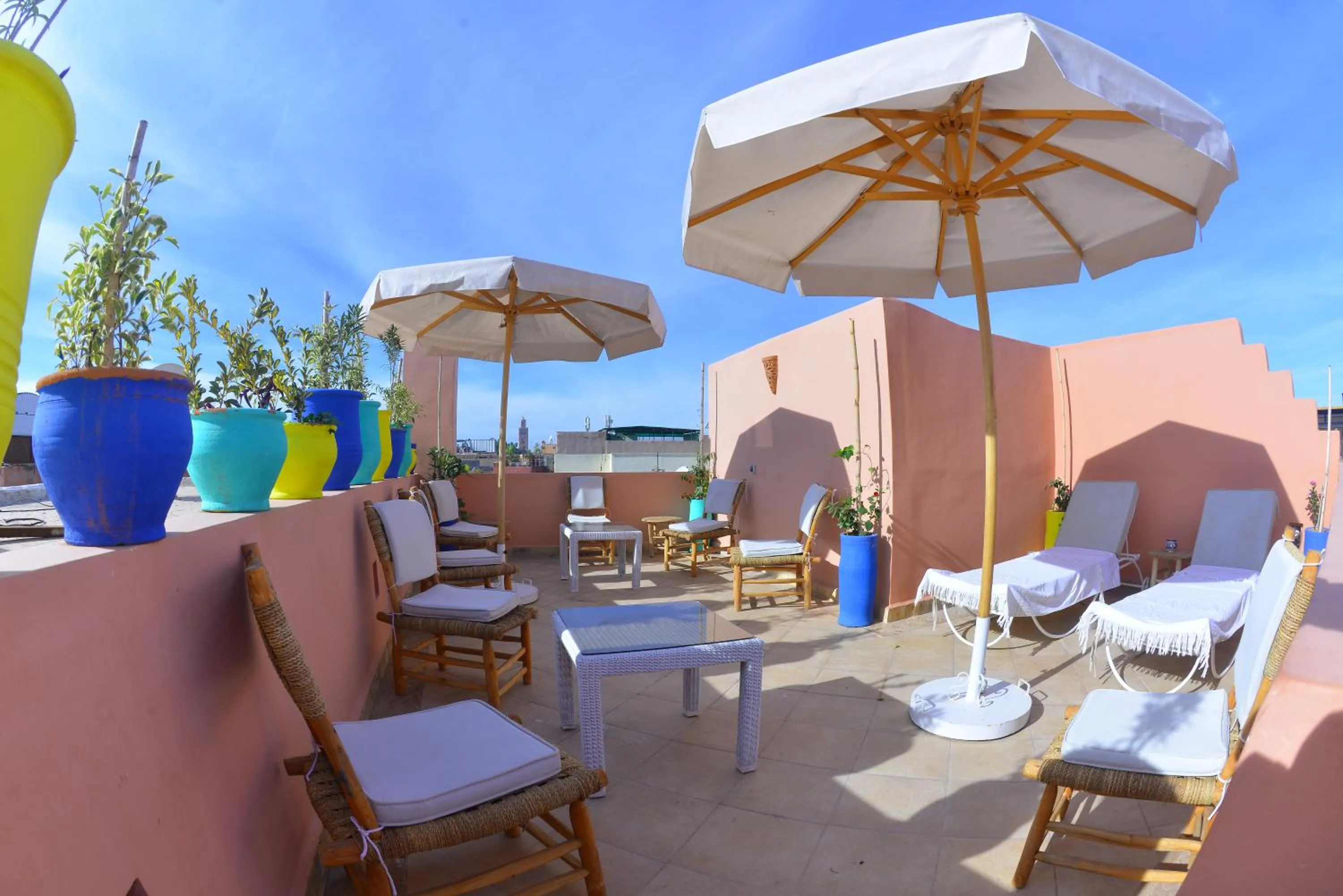 Patio in Riad Hidden