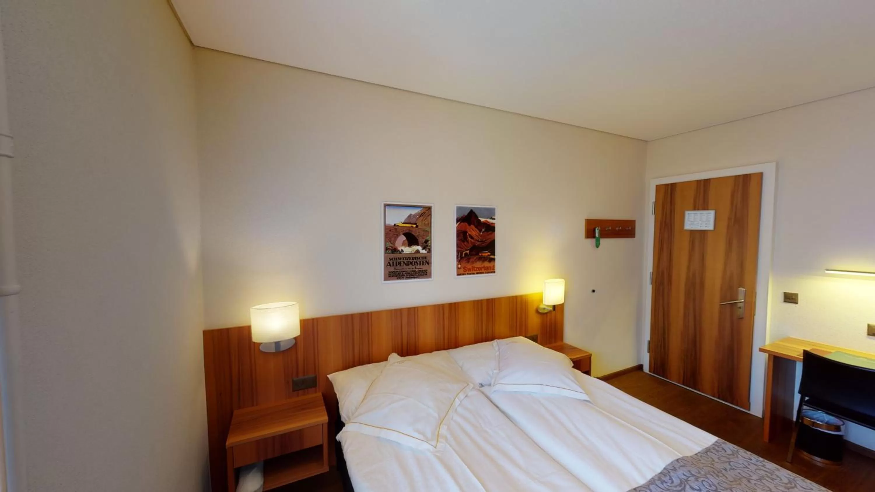 Bed in Hotel Ambassador