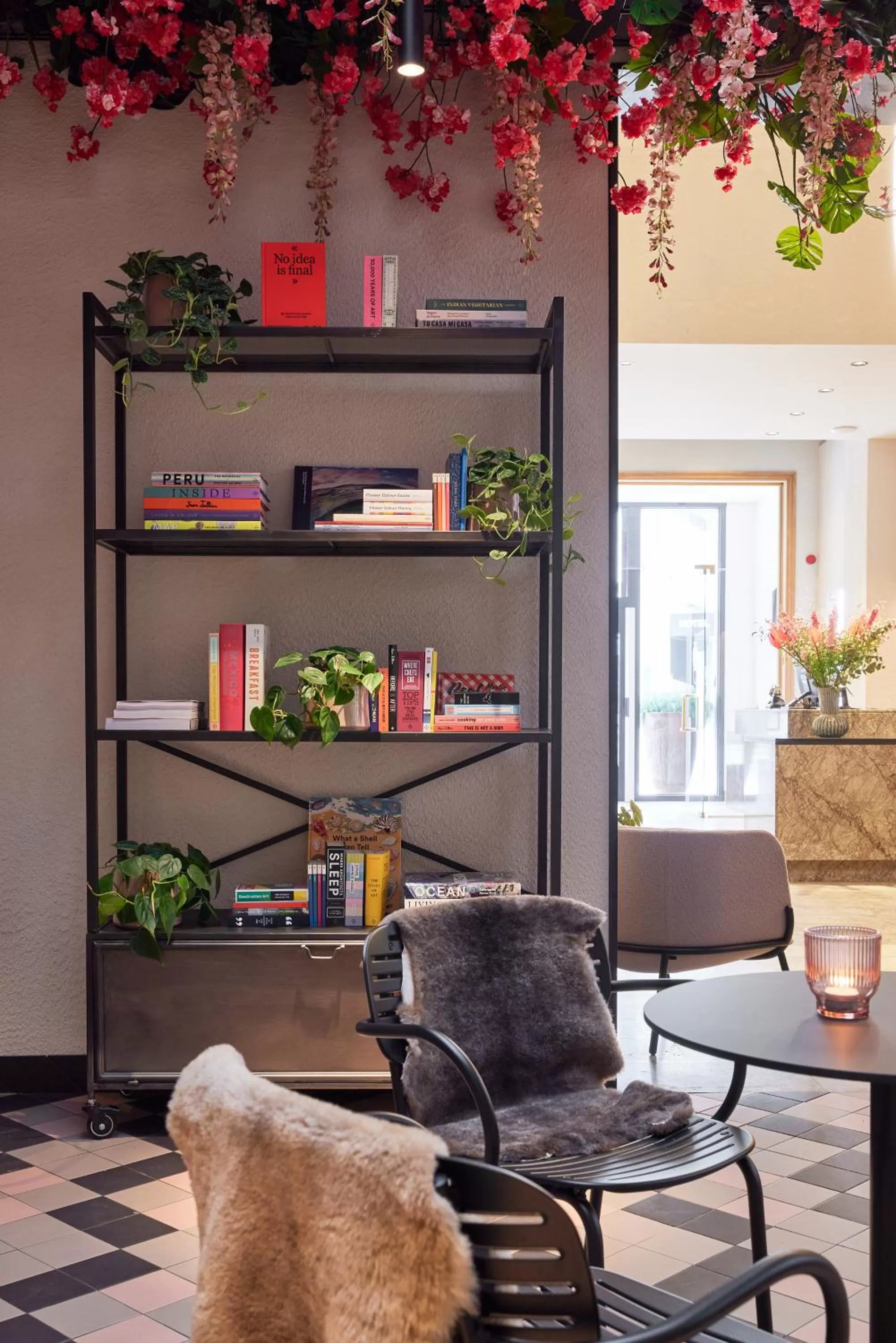 Lobby or reception in Rosa Hotel