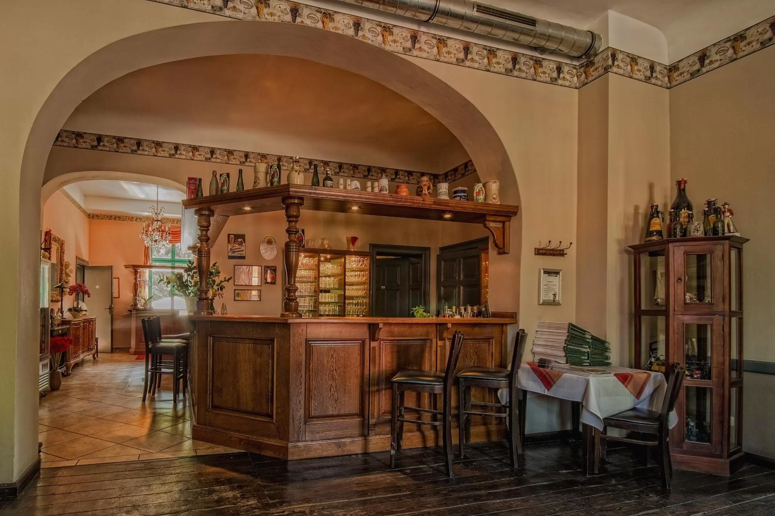 Lounge or bar in Hotel zur Henne