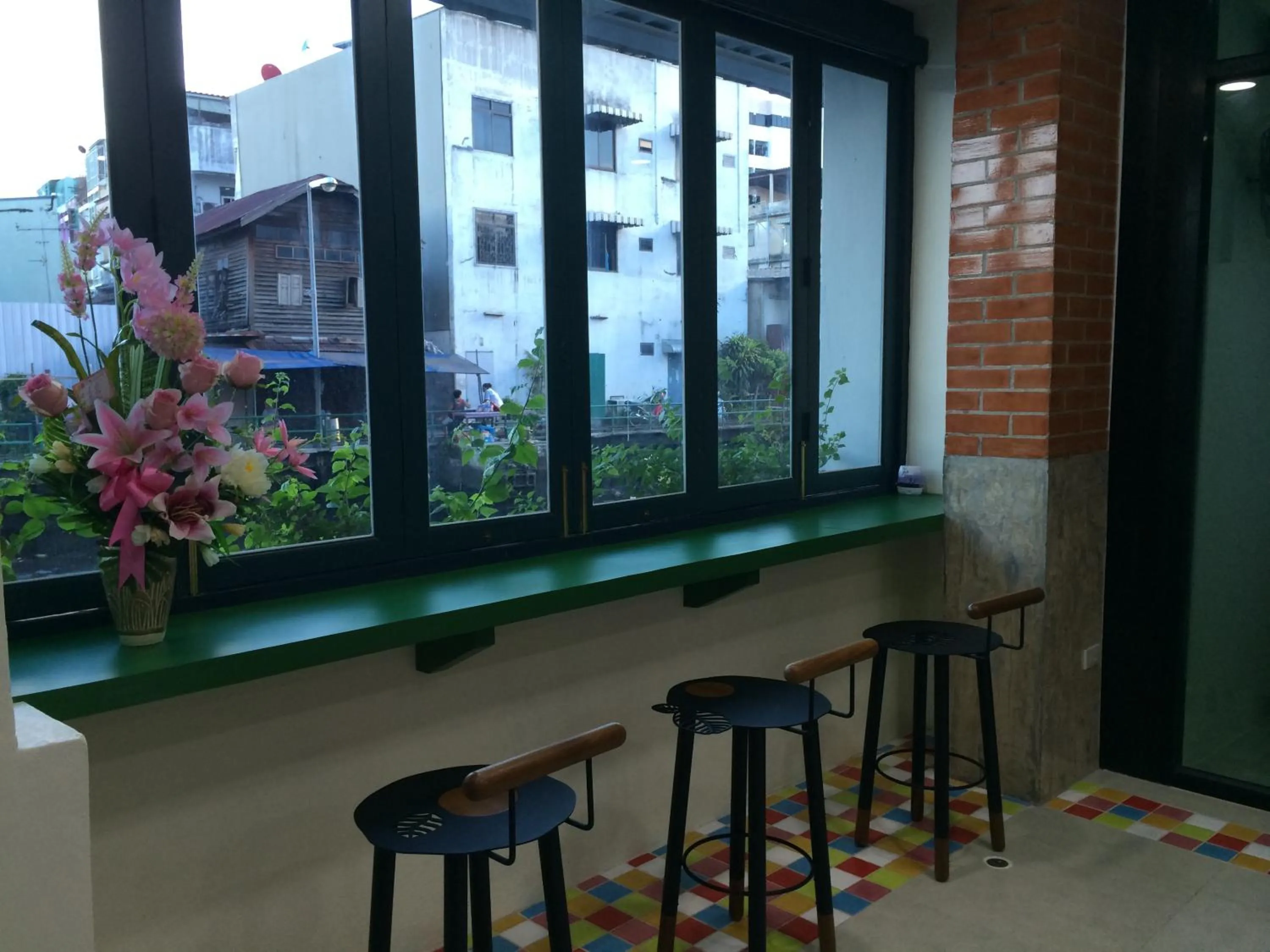 Decorative detail in The Seven Luck