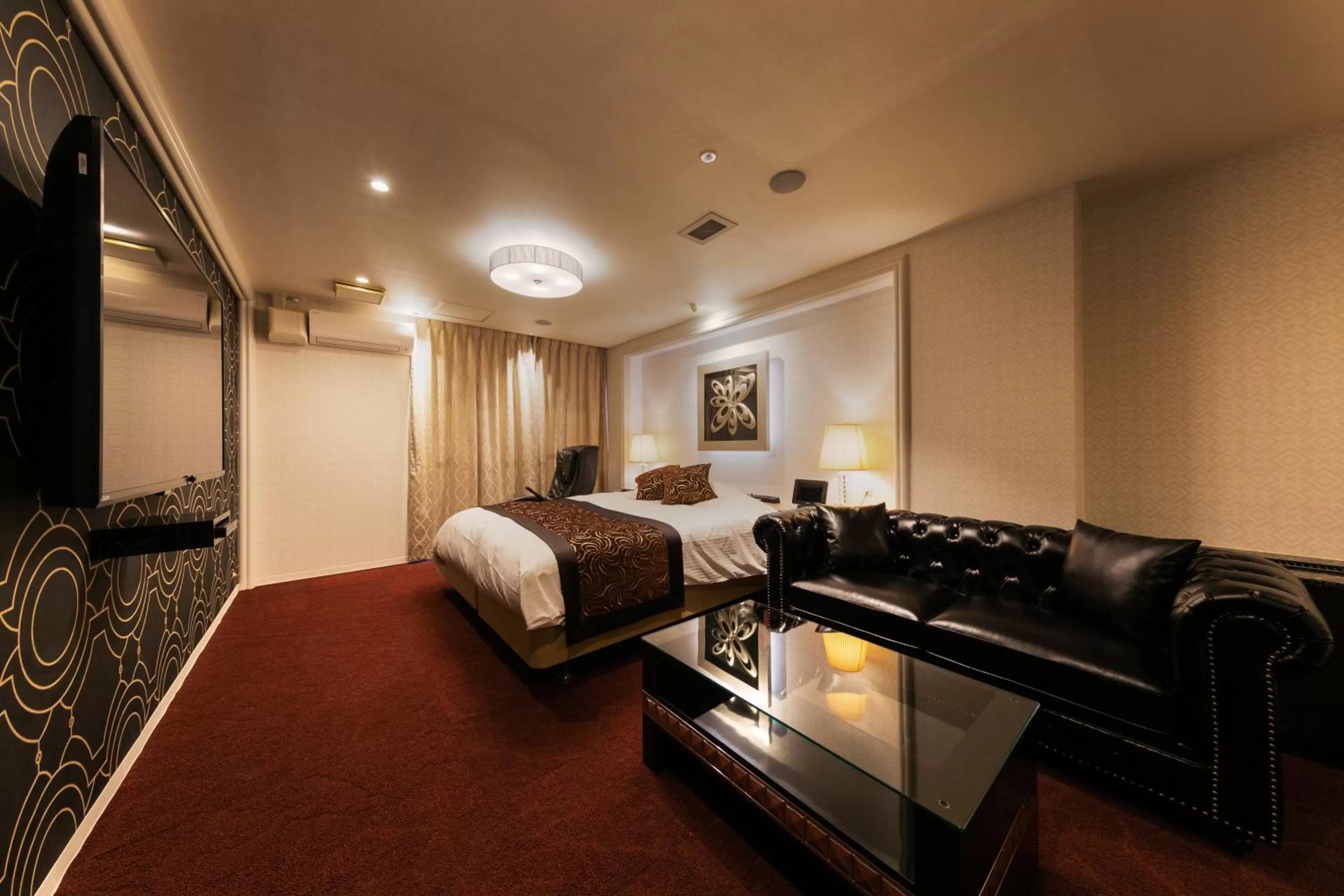 Bed in Hotel Eldia Luxury Kobe (Adult Only)