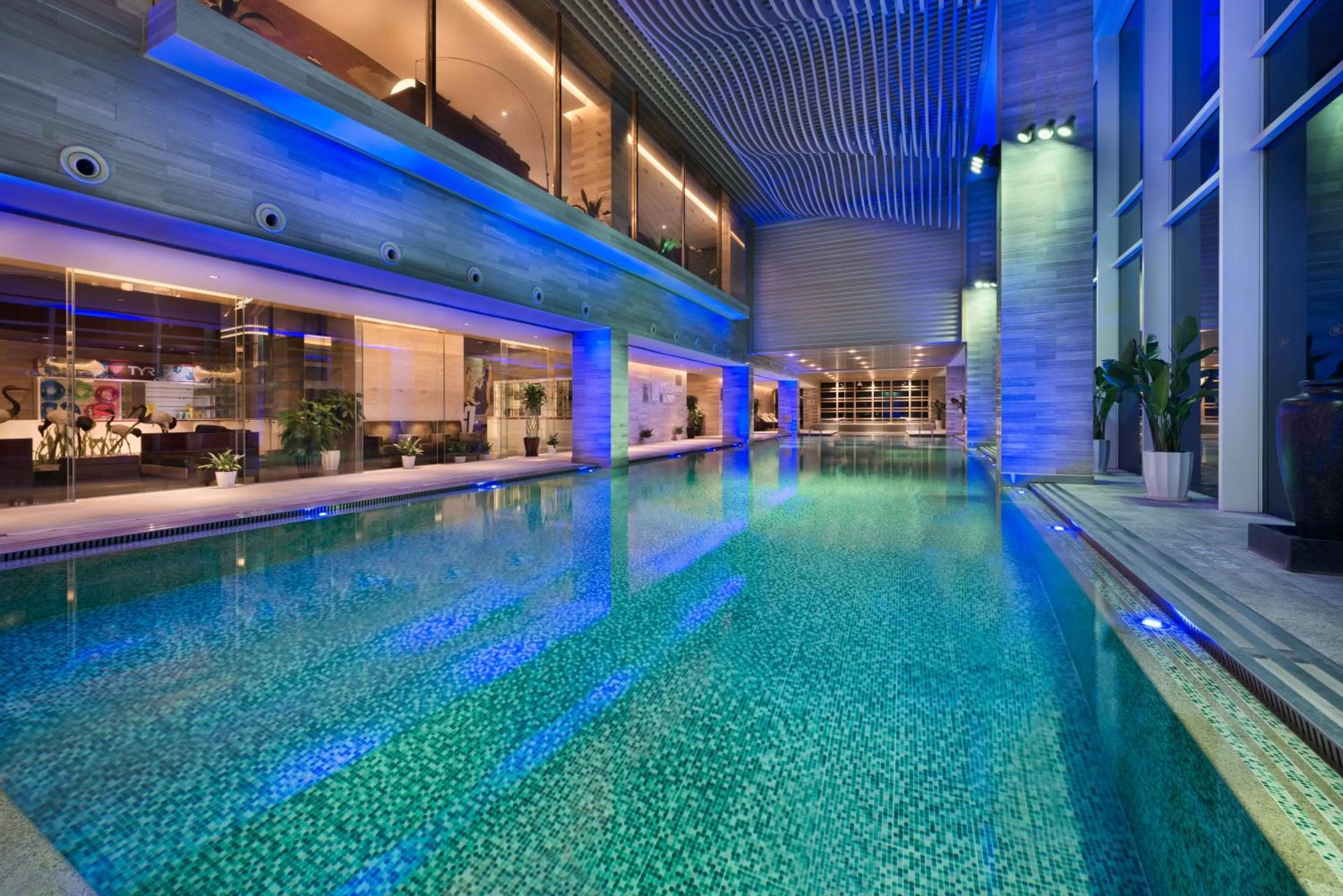 Fitness centre/facilities in Crowne Plaza Suzhou by IHG