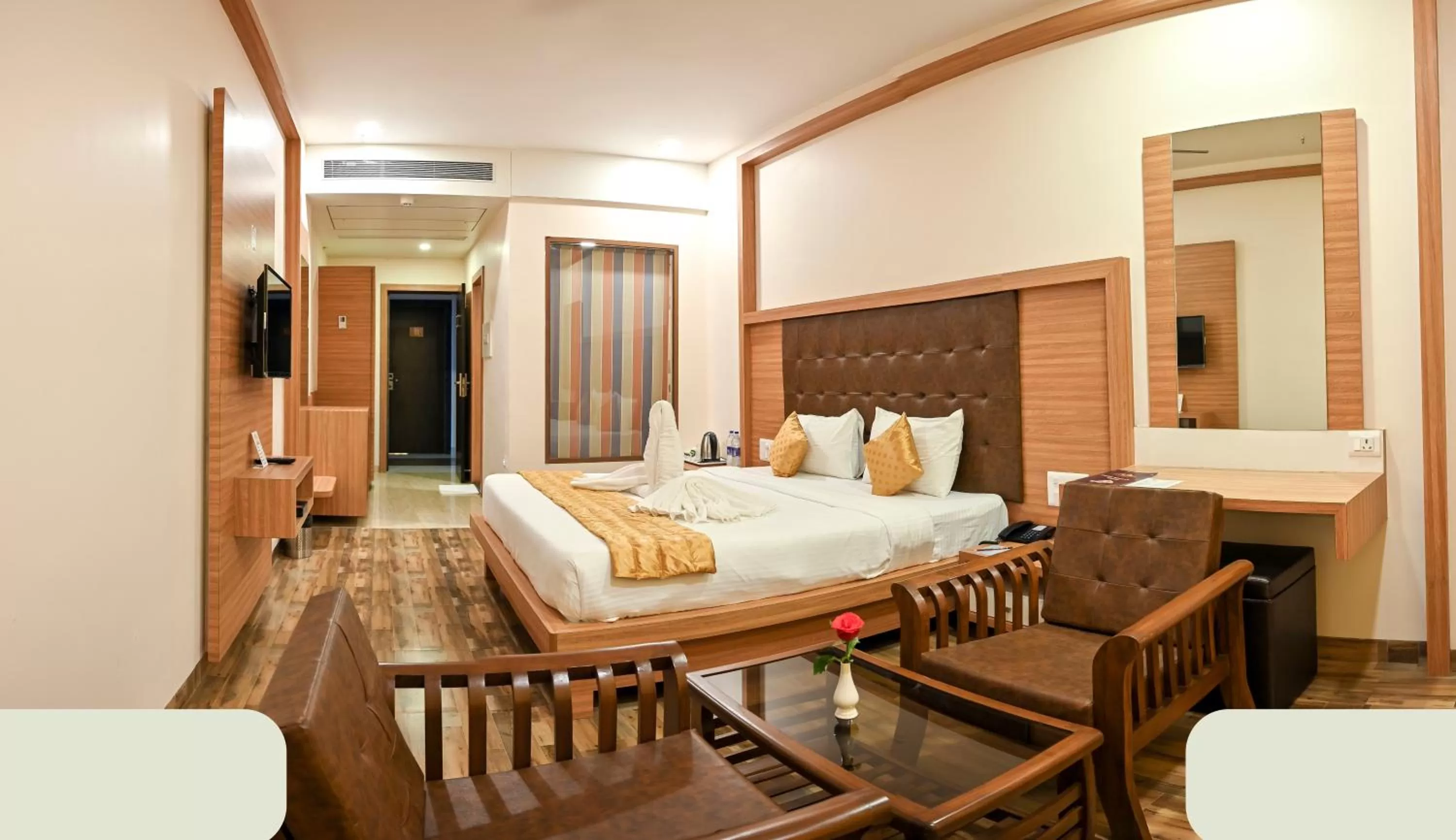 Photo of the whole room in Hotel Laxmi Empire