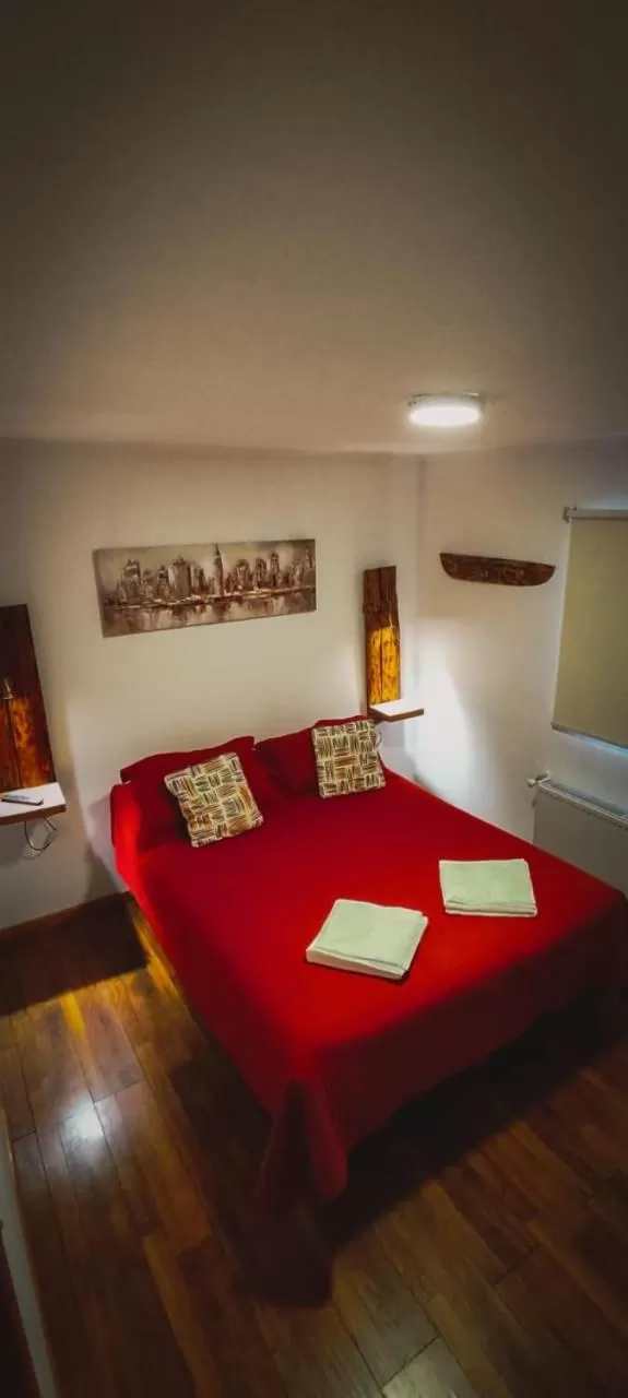 Toilet, Bed in Xalpen B&B