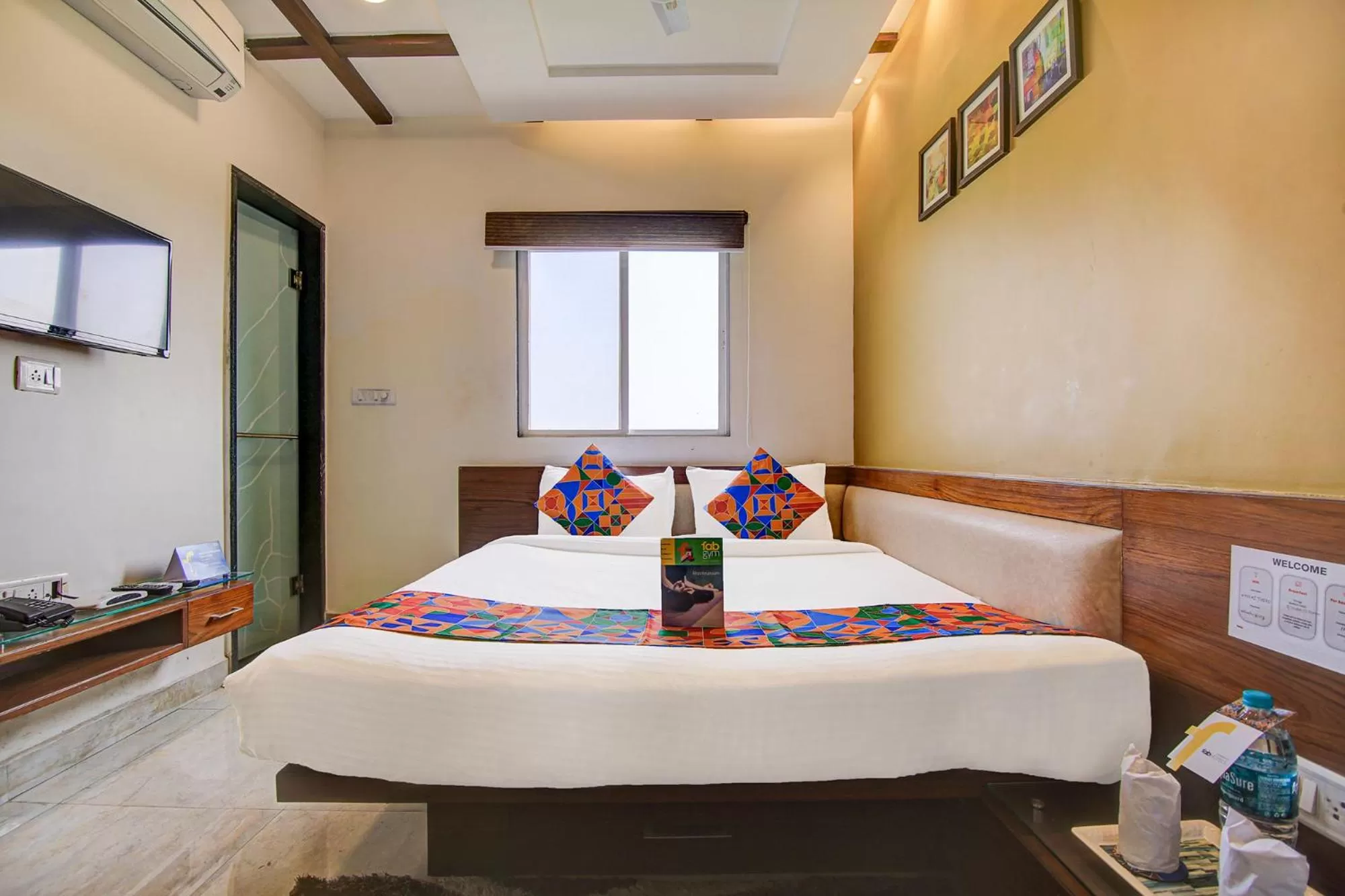 Bedroom in FabHotel The Khushi Regent