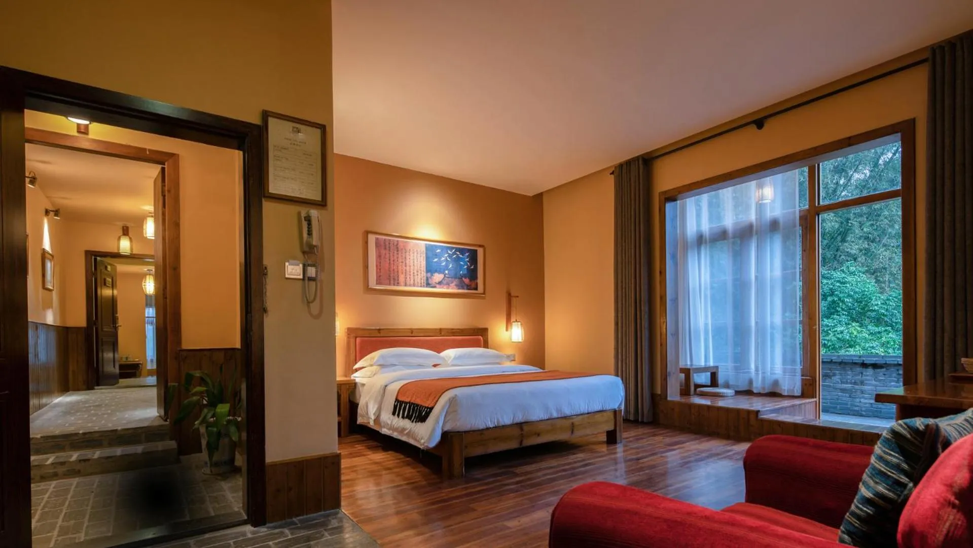 Bed in Moondance Boutique Resort