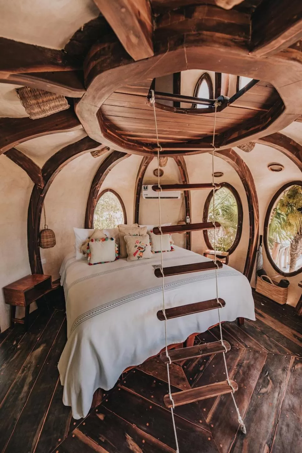 Bedroom, Bed in Papaya Playa Project, Tulum, a Member of Design Hotels