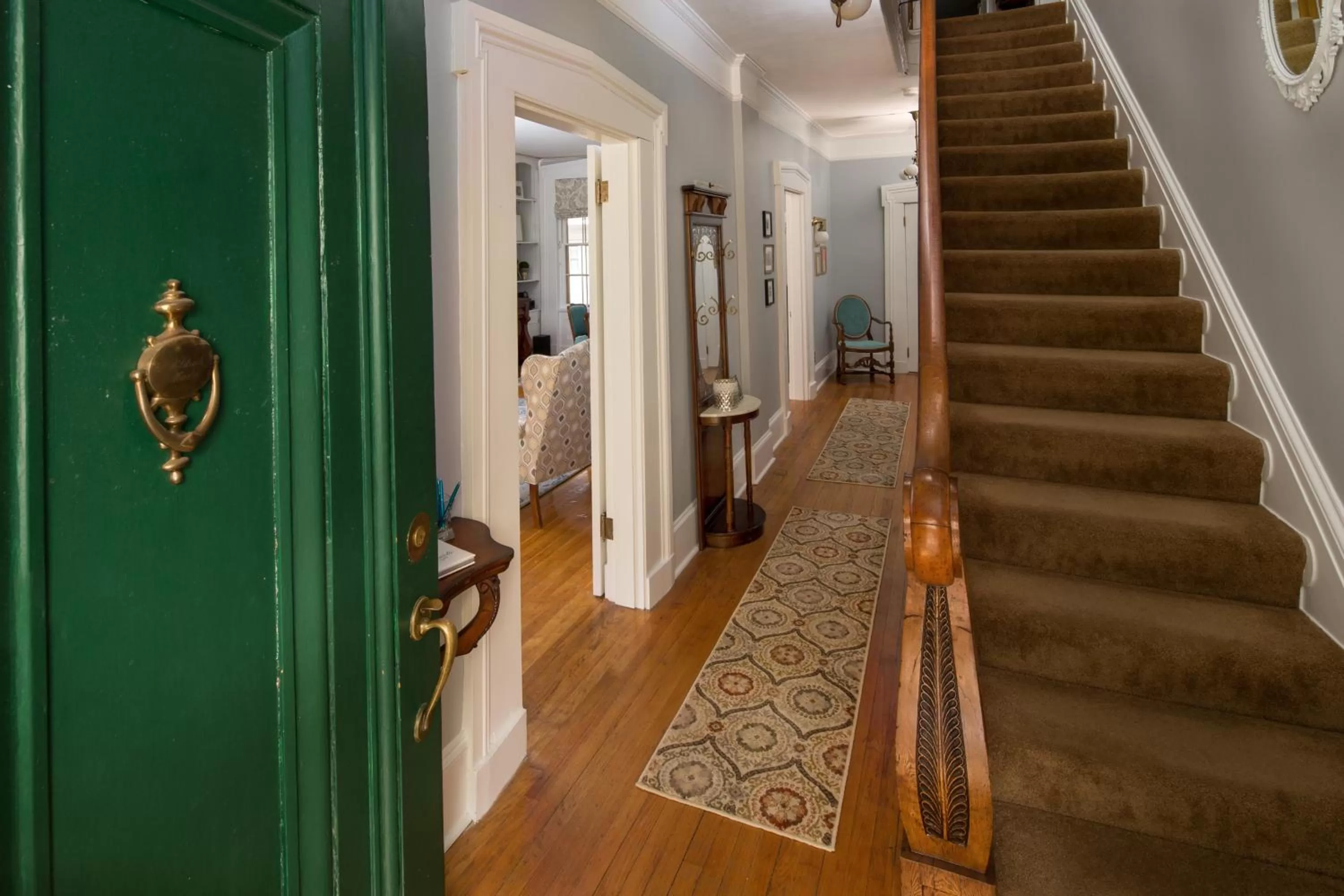 Facade/entrance in Aldrich Guest House