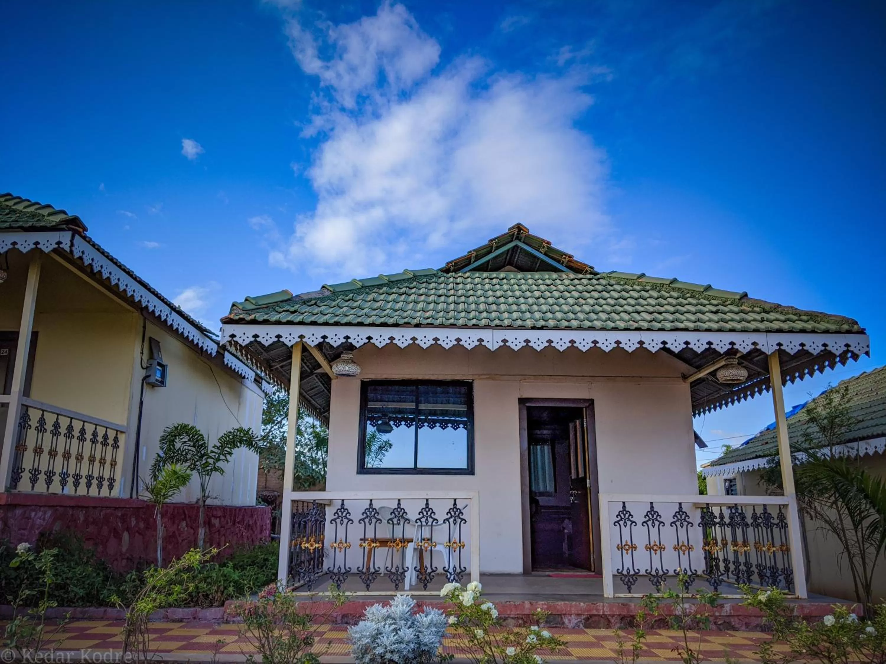 Patio in Vedi Farm A Mountain Resort