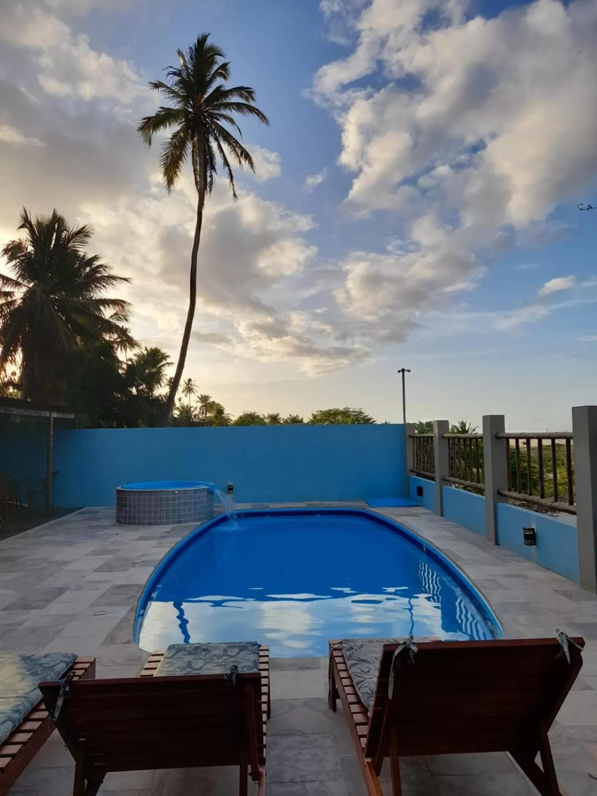 Pool view in Pousada Pé na Areia Gostoso