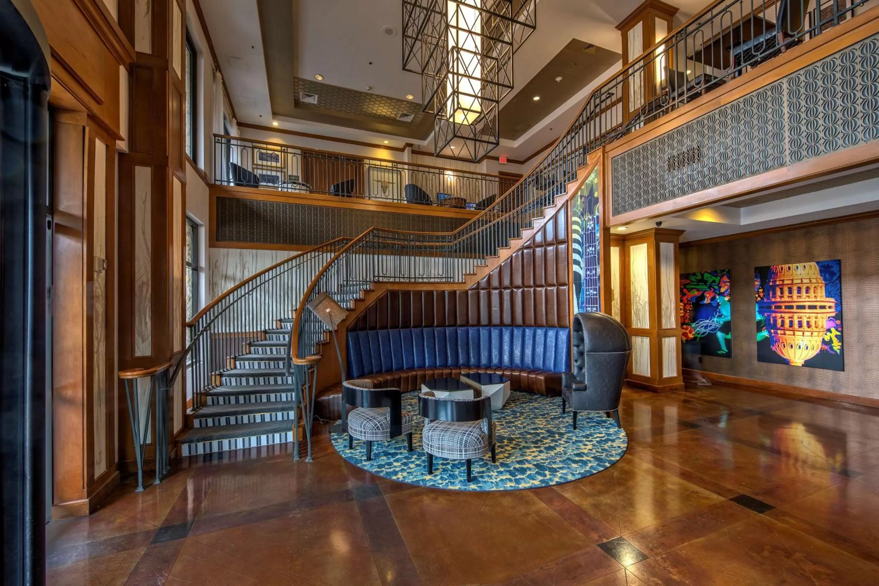 Lobby or reception in Hampton Inn & Suites Austin - Downtown