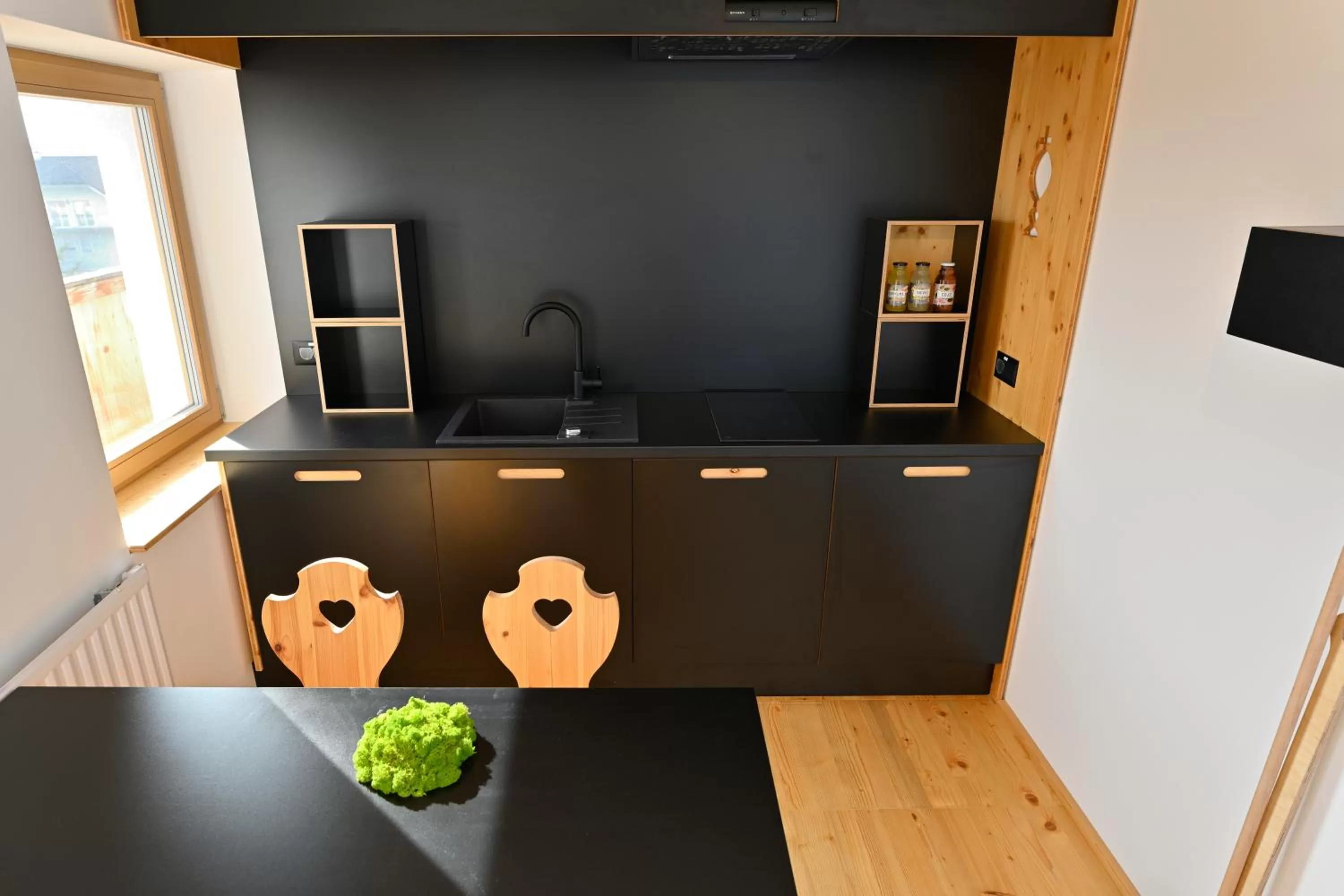 Kitchen or kitchenette in Eko Glamping Resort Krištof