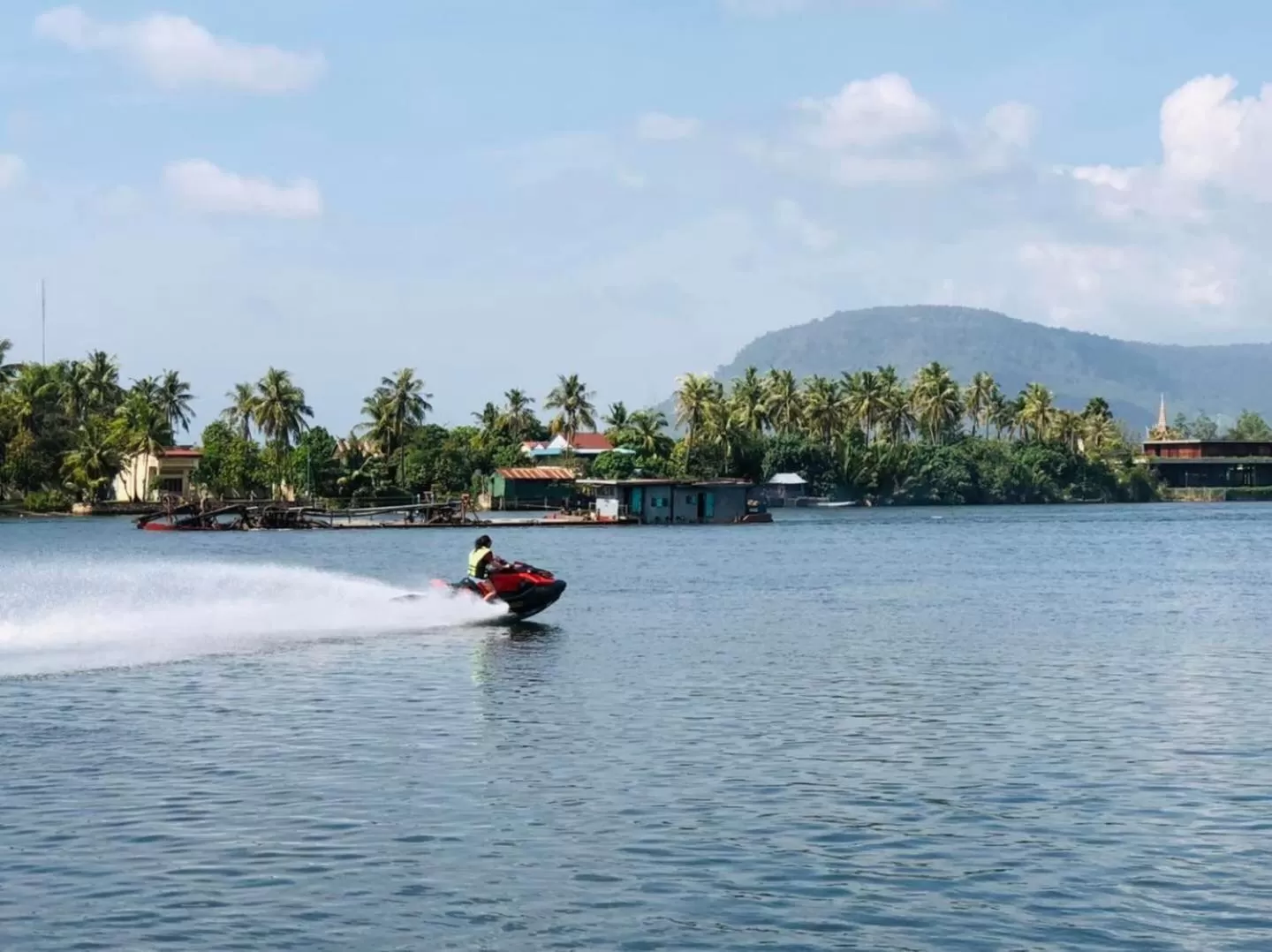 Natural landscape in Jasmine River Front