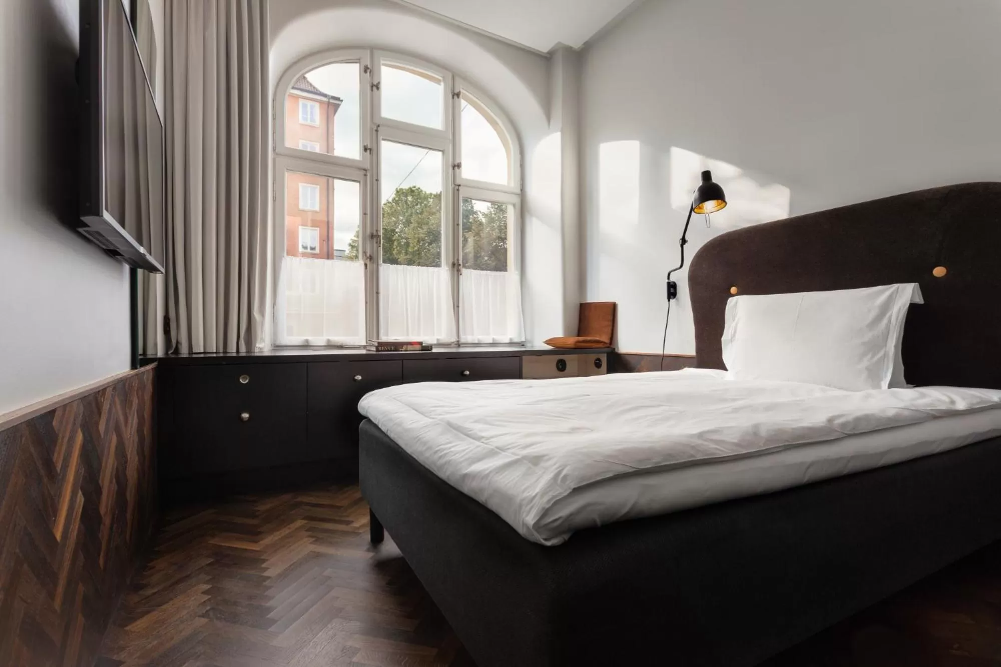 Bed in Miss Clara by Nobis, Stockholm, a Member of Design Hotels