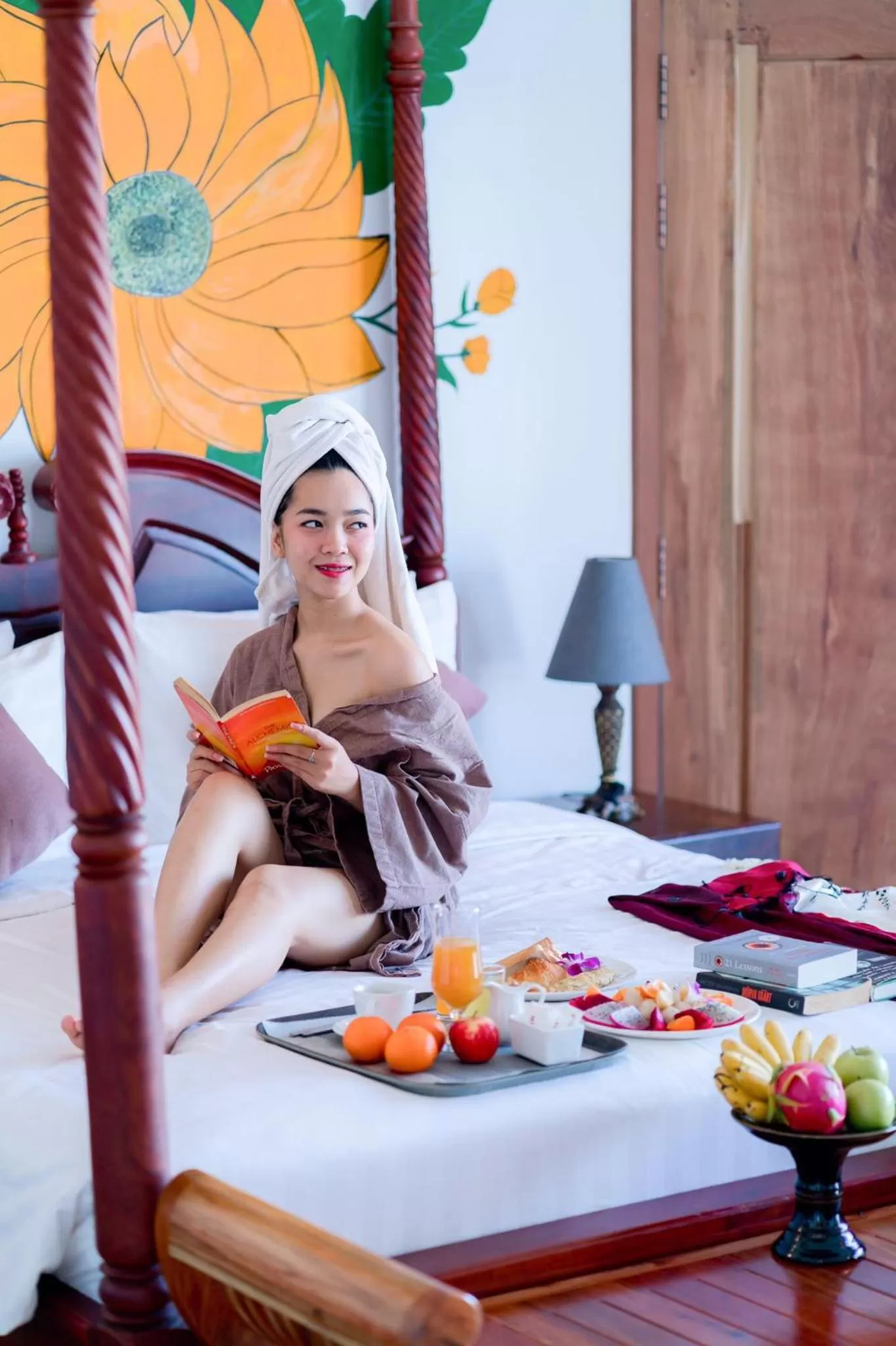 Bedroom in Indra Porak Residence Hotel