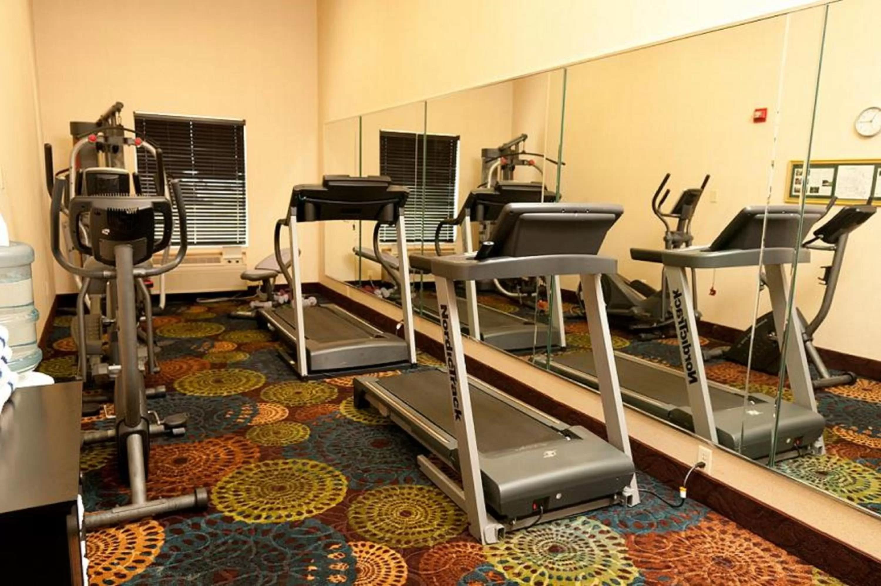 Fitness centre/facilities in Holiday Inn Express Hotel & Suites Bloomington-Normal University Area by IHG