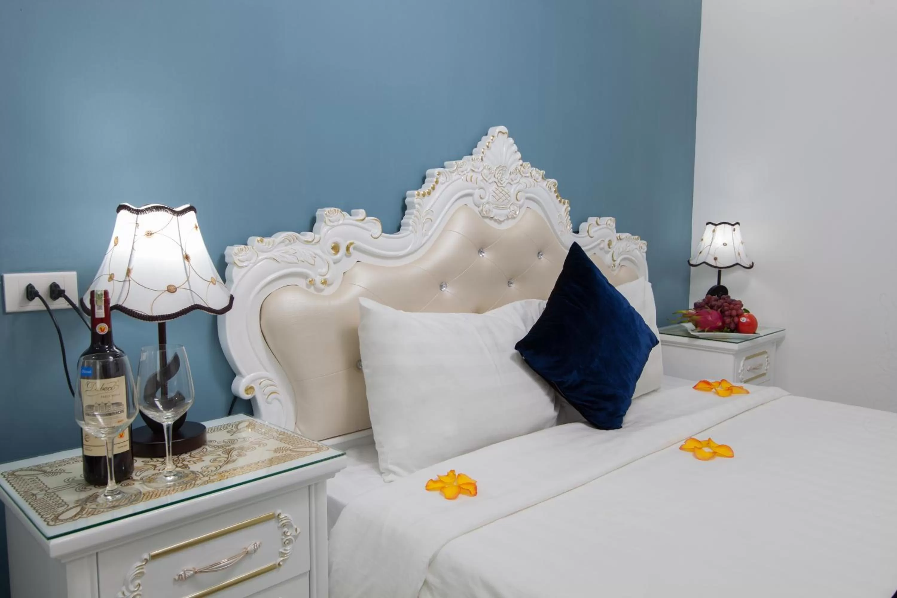 Bed in Hanoi Boutique House