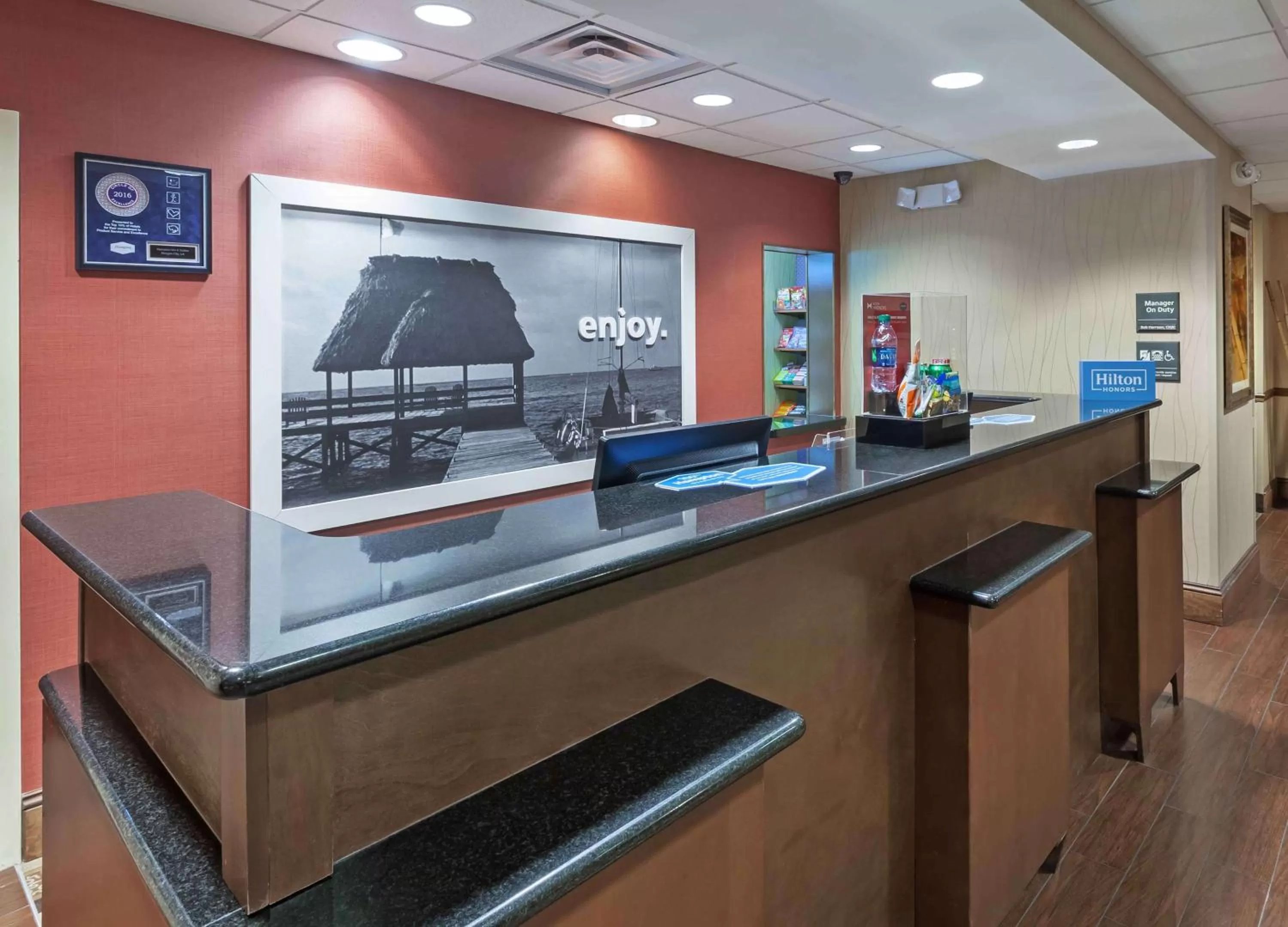 Lobby or reception in Hampton Inn & Suites Morgan City