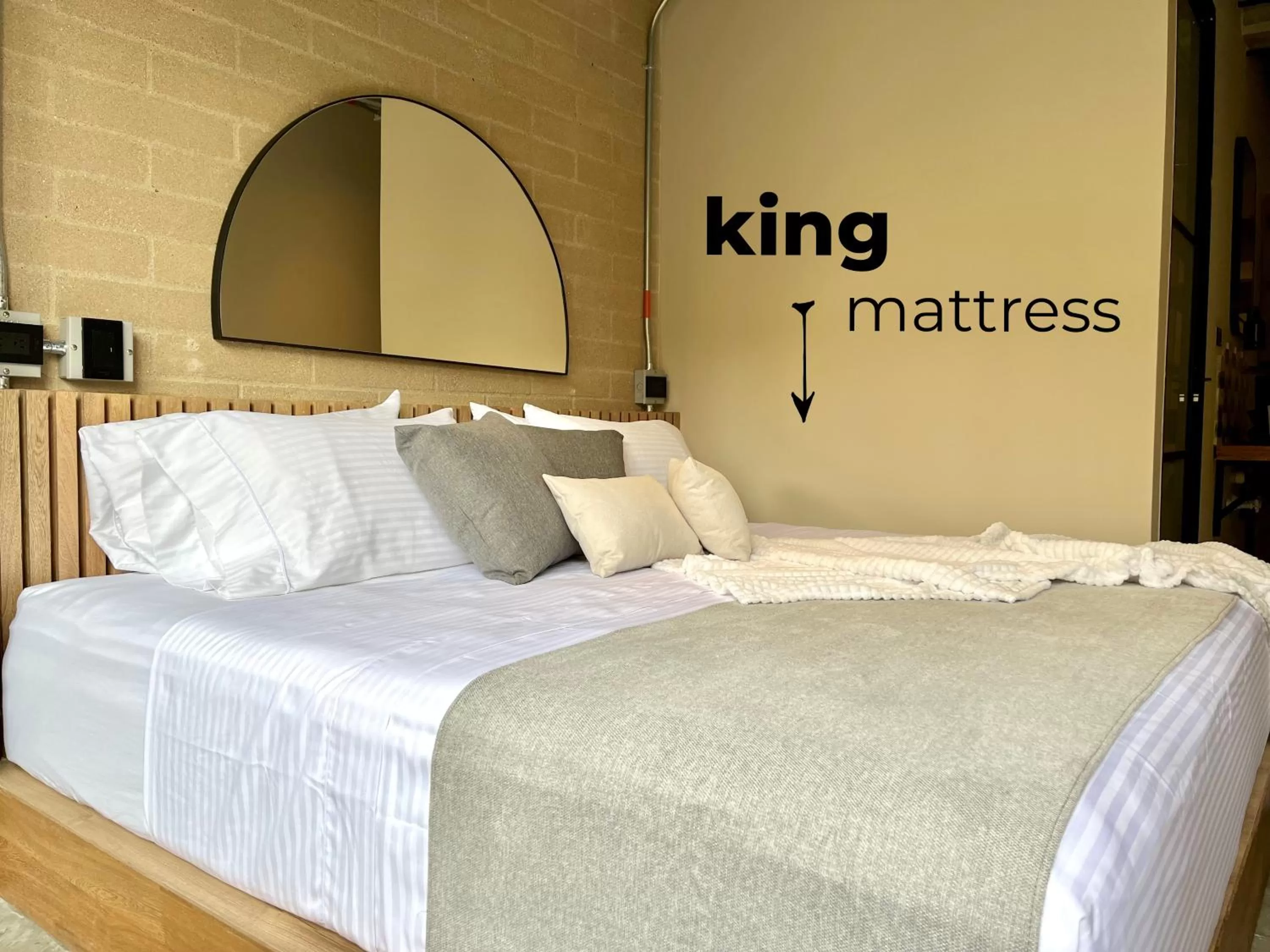 Bed in Beminimal Hotel