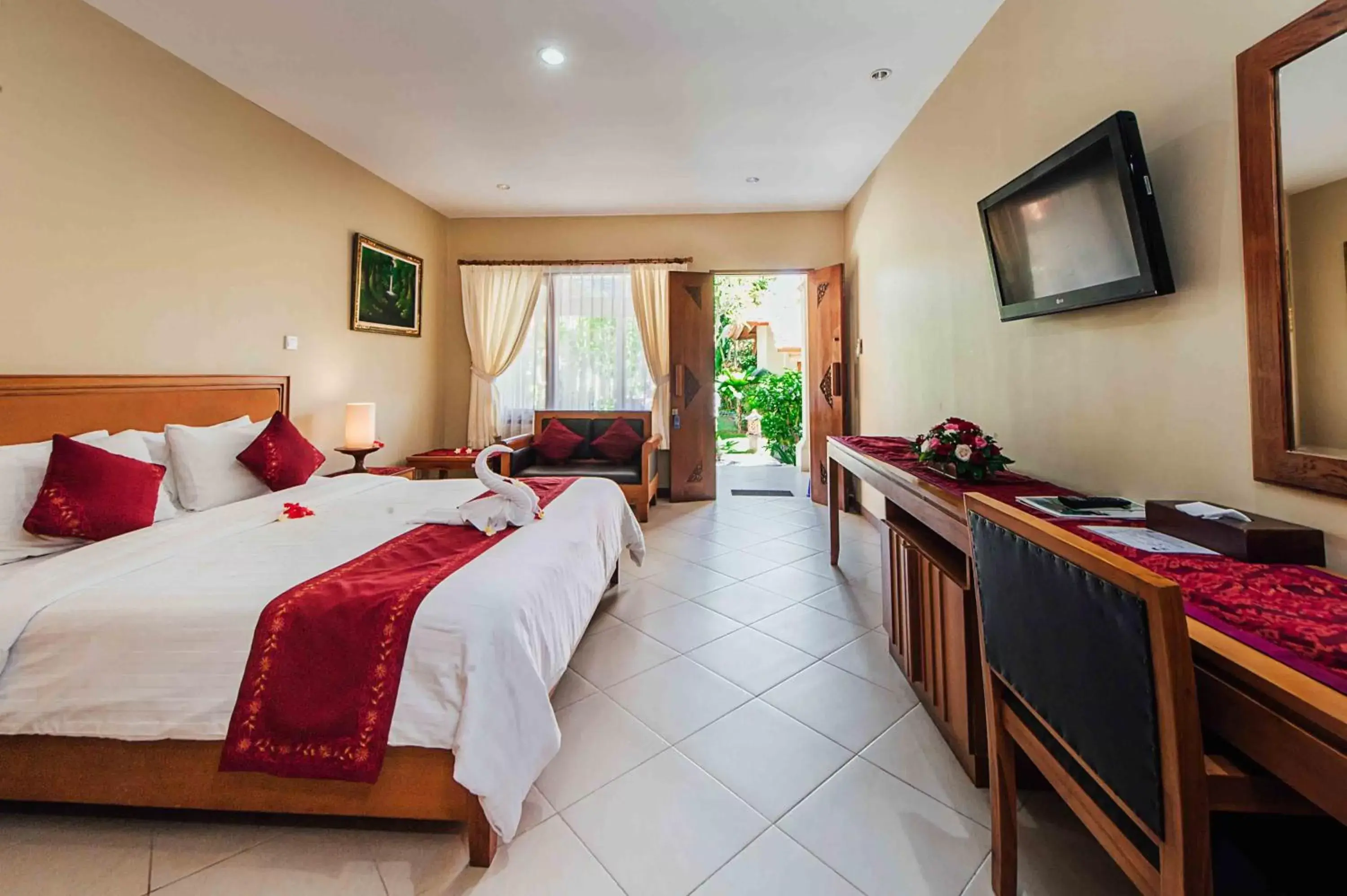 Grand Deluxe Double or Twin Room with Terrace in Kuta Puri Bungalows, Villas and Resort Grand Deluxe Double or Twin Room with Terrace in Kuta Puri Bungalows, Villas and Resort