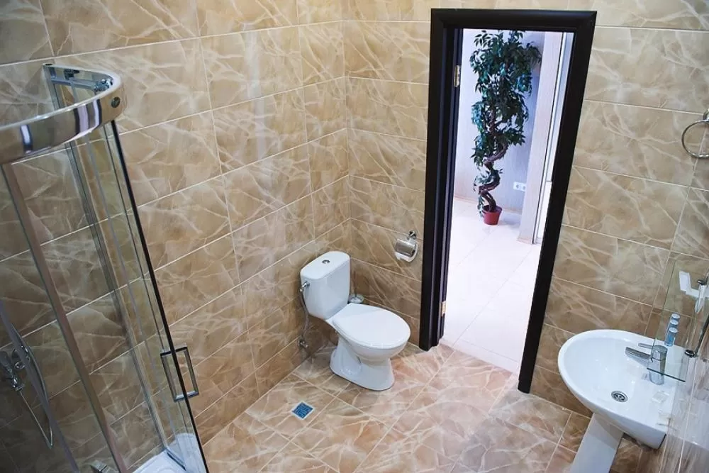 Shower in Hotel 8th Mile