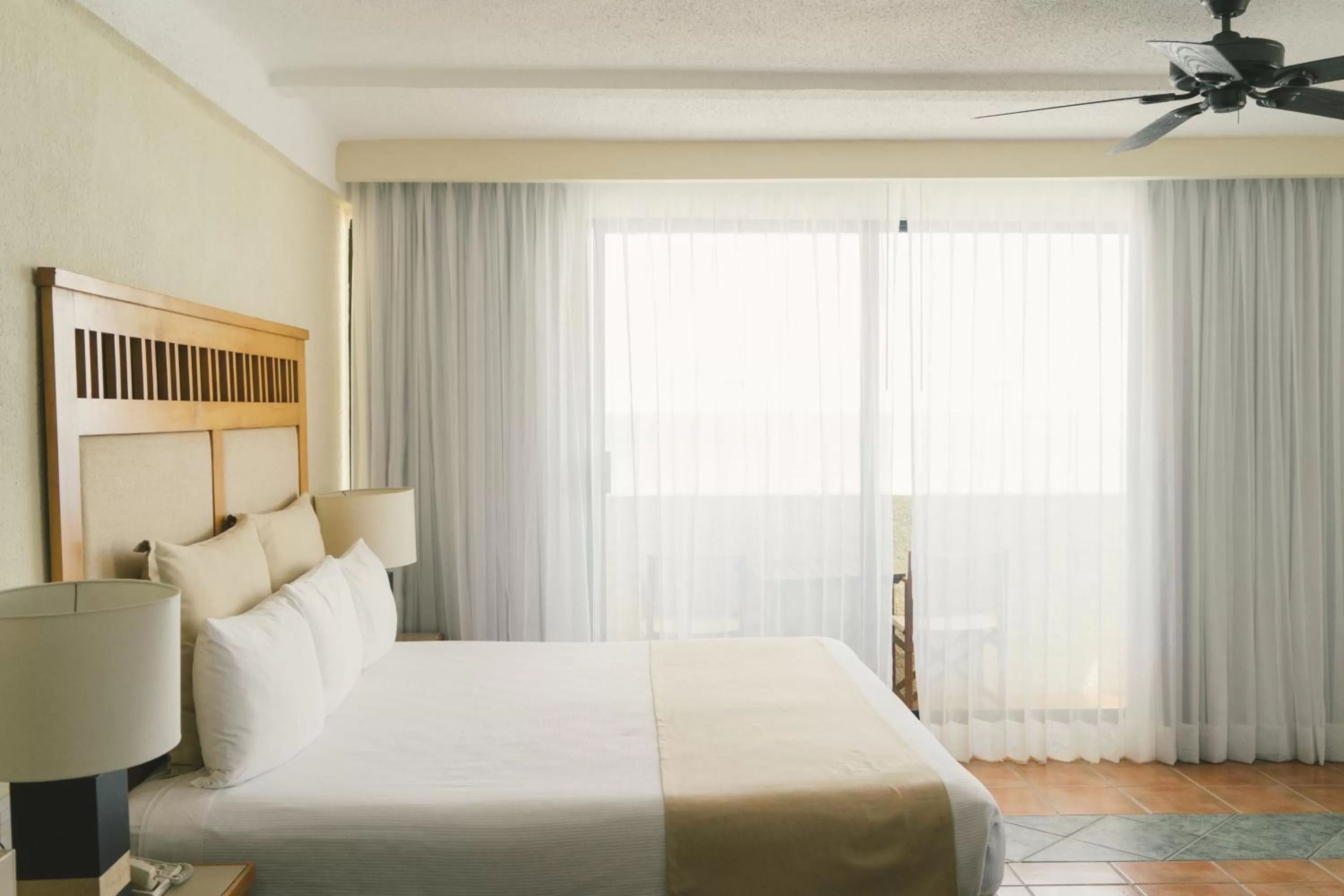 Bed in Hotel NYX Cancun