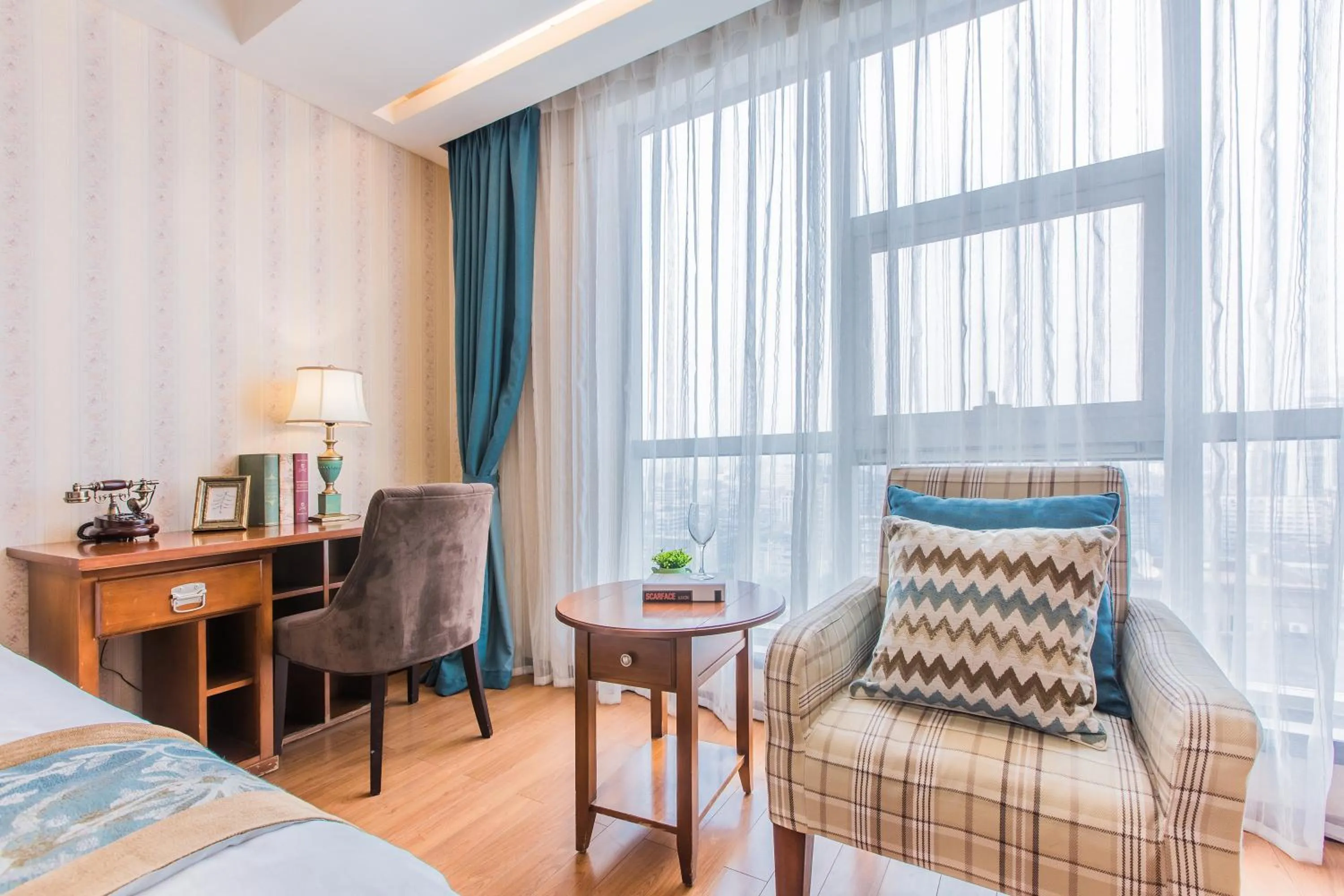 Bed in Westlake 7 Service Apartment