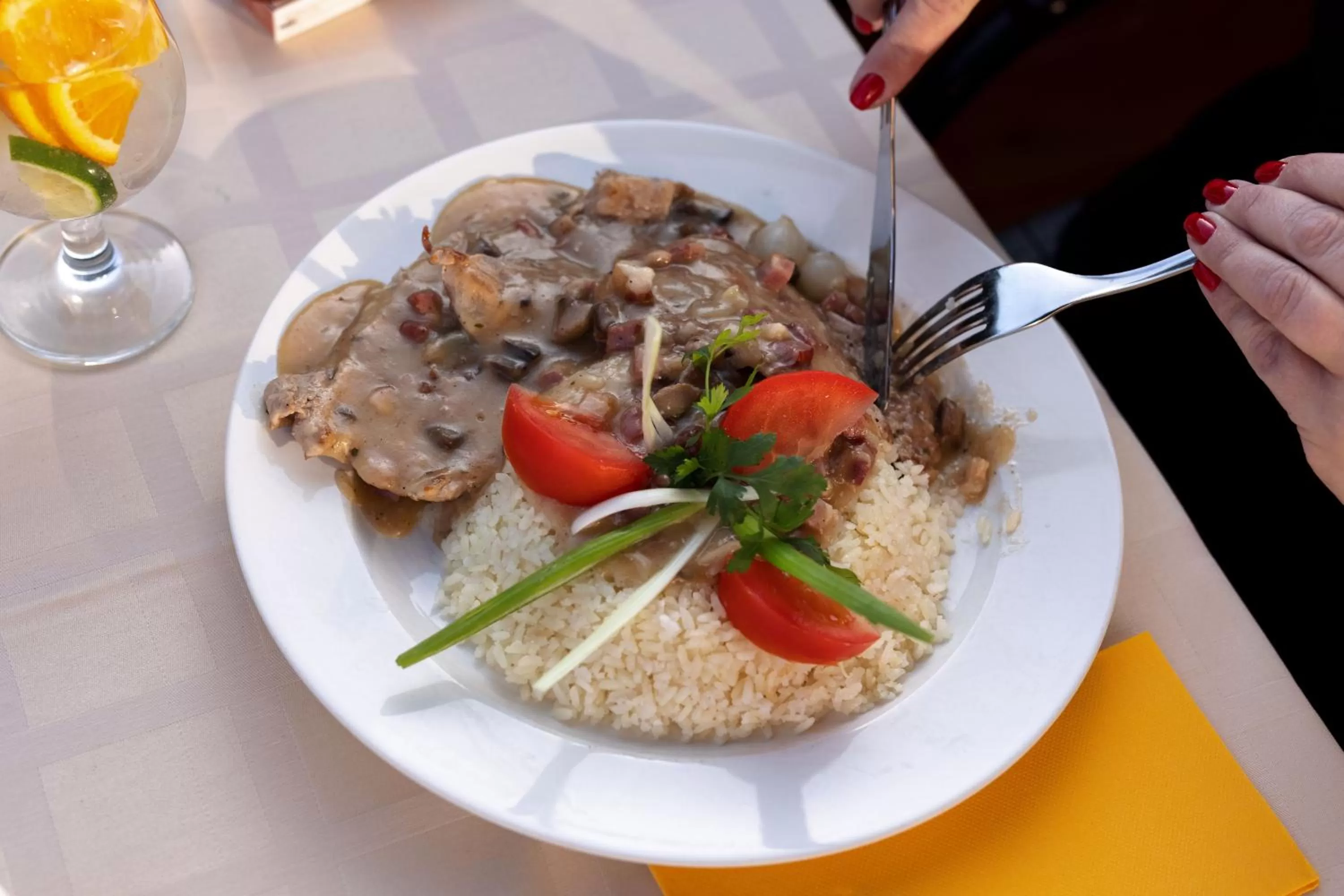 Food in Körös Panzió és Étterem