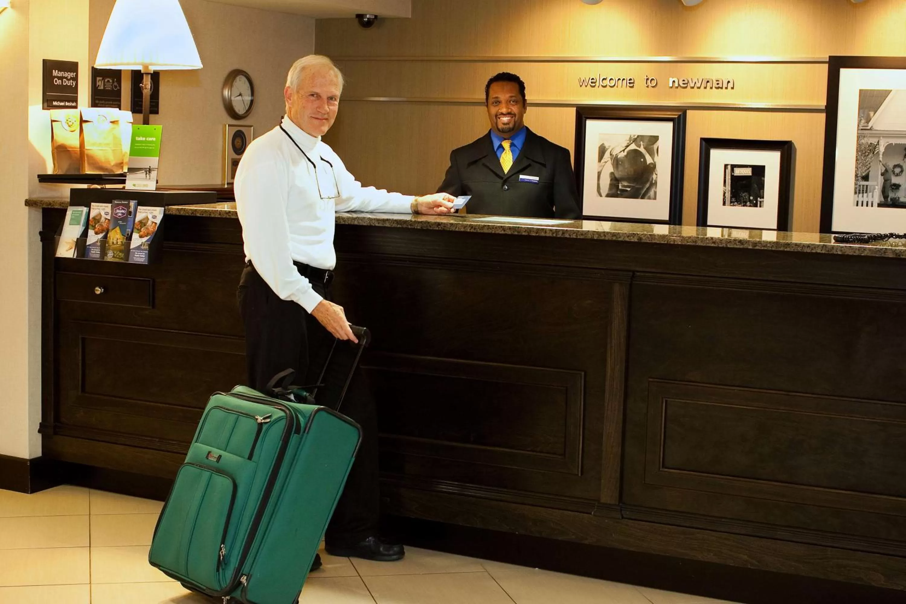 Lobby or reception in Hampton Inn Atlanta-Newnan