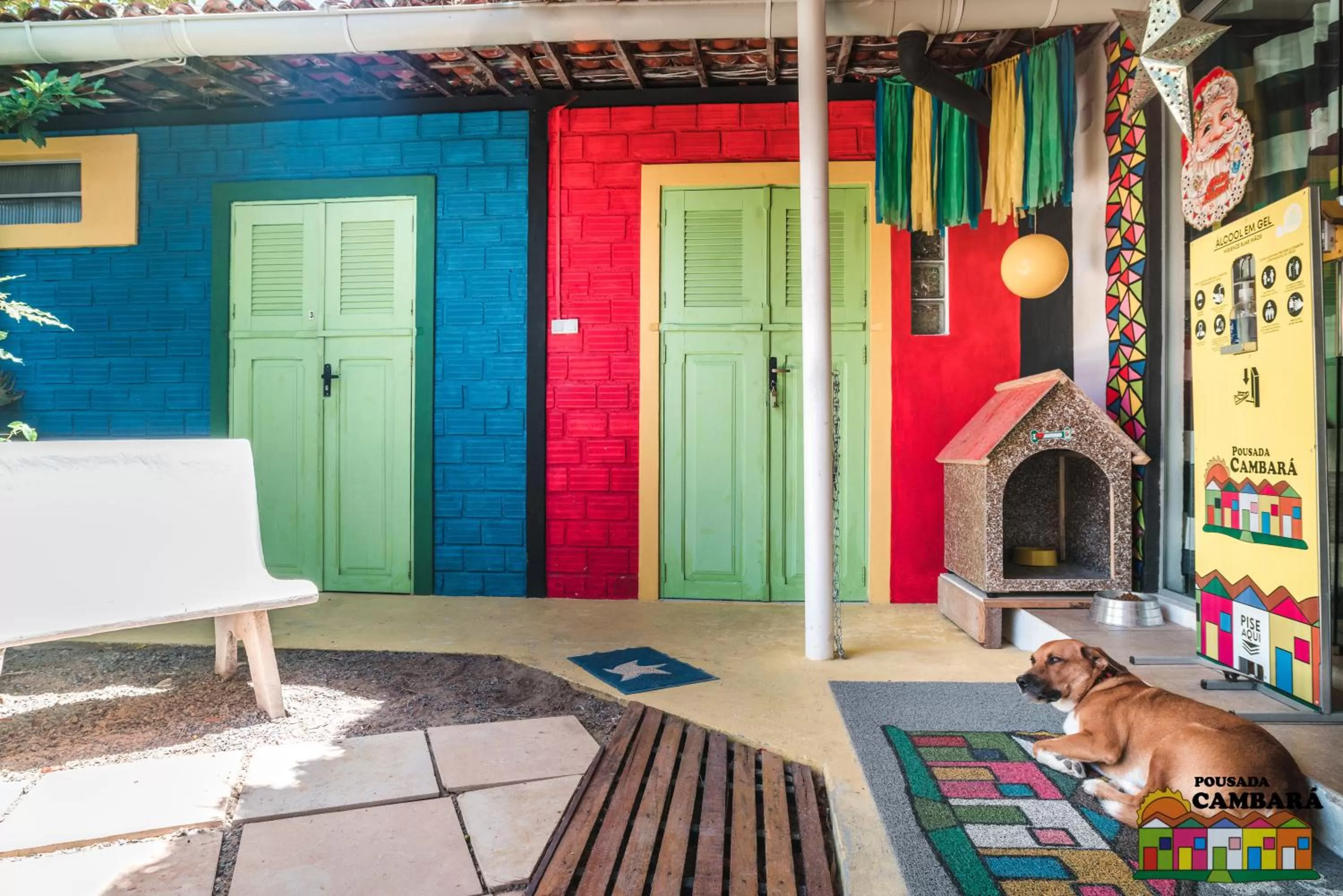 Facade/entrance in Pousada Cambará