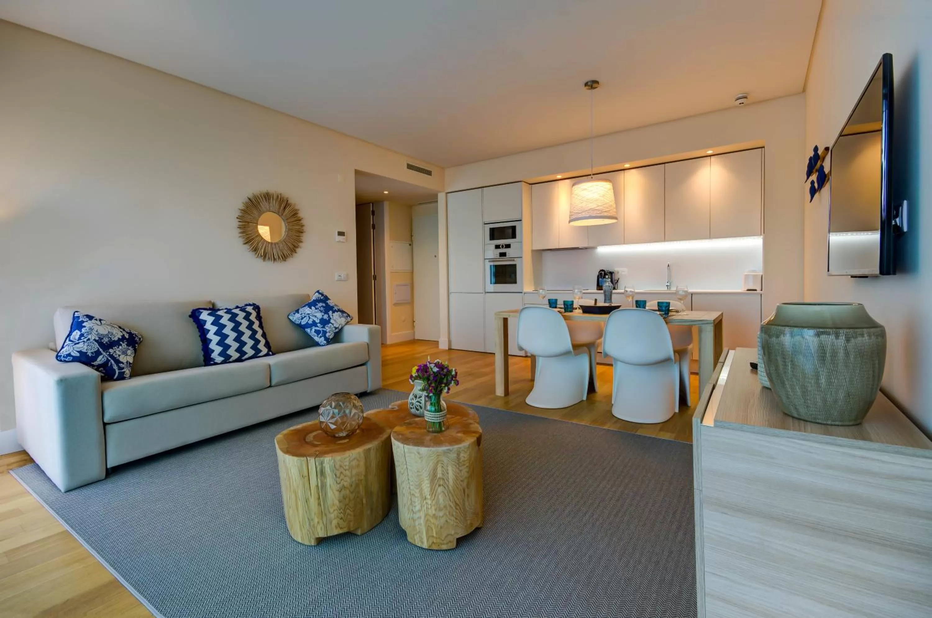 Living room in Praia do Sal Resort