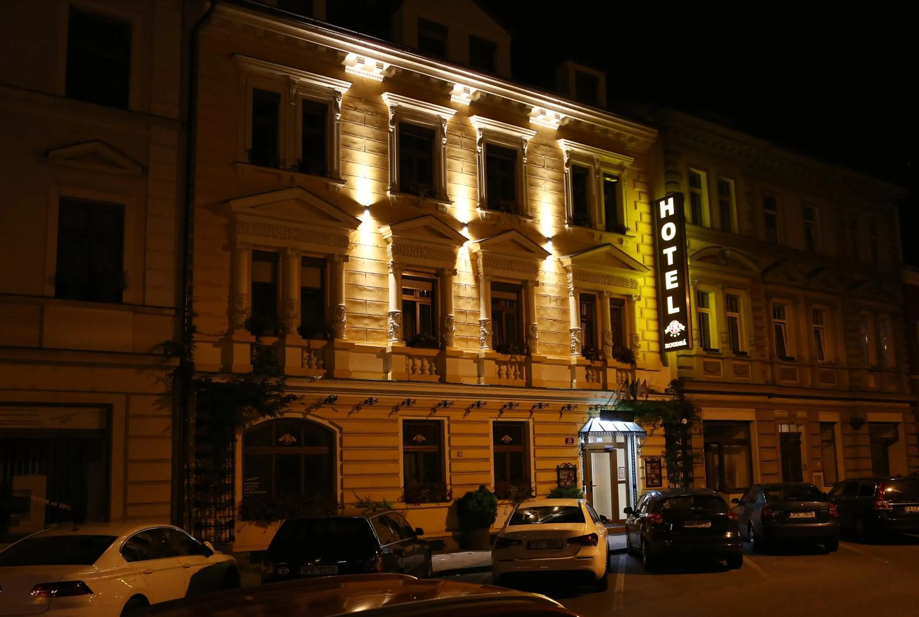 Property building in Hotel Roudna