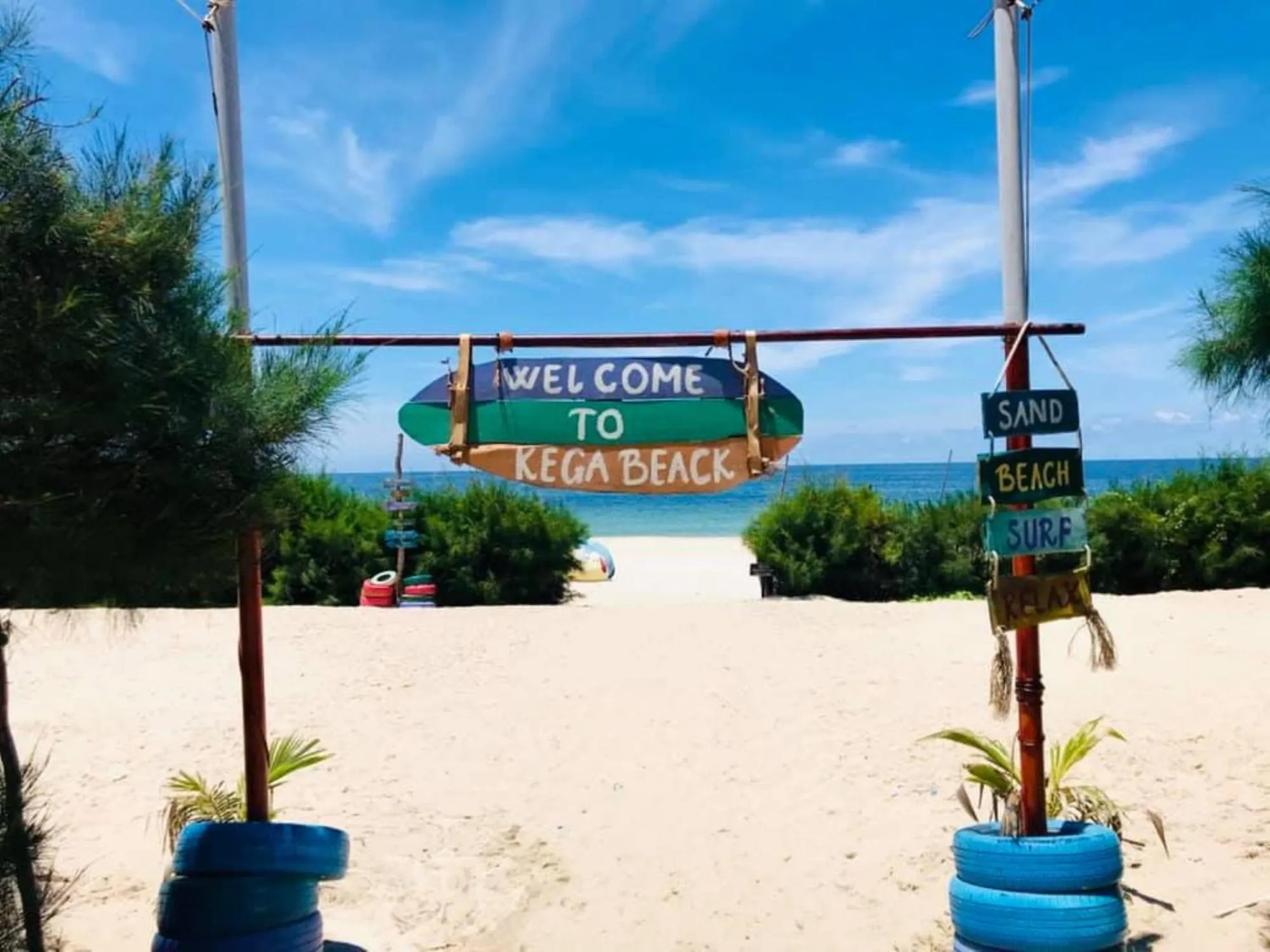 Property logo or sign in Silver Beach Resort Ke Ga