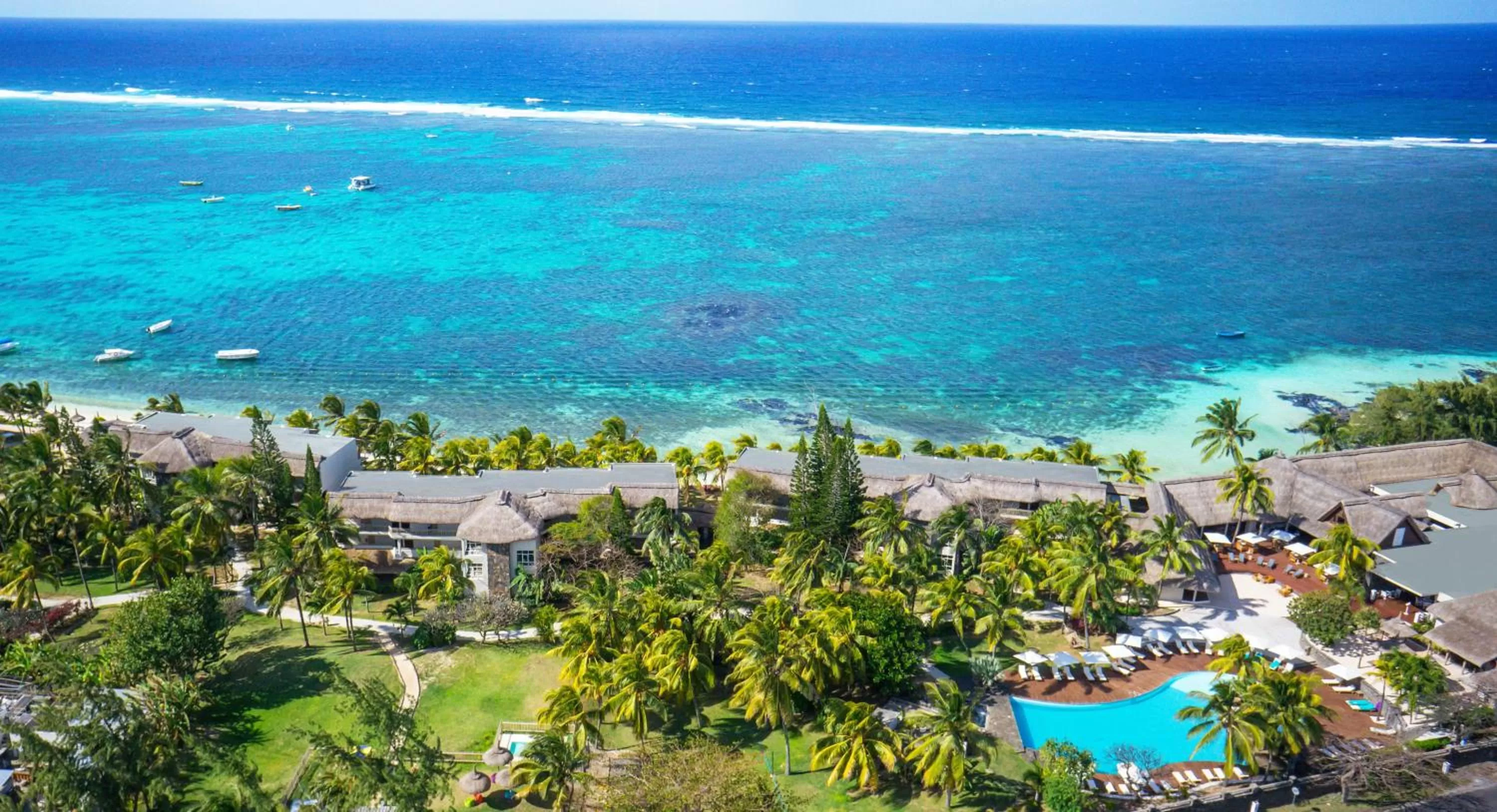 Bird's eye view in Solana Beach Mauritius - Adults Only