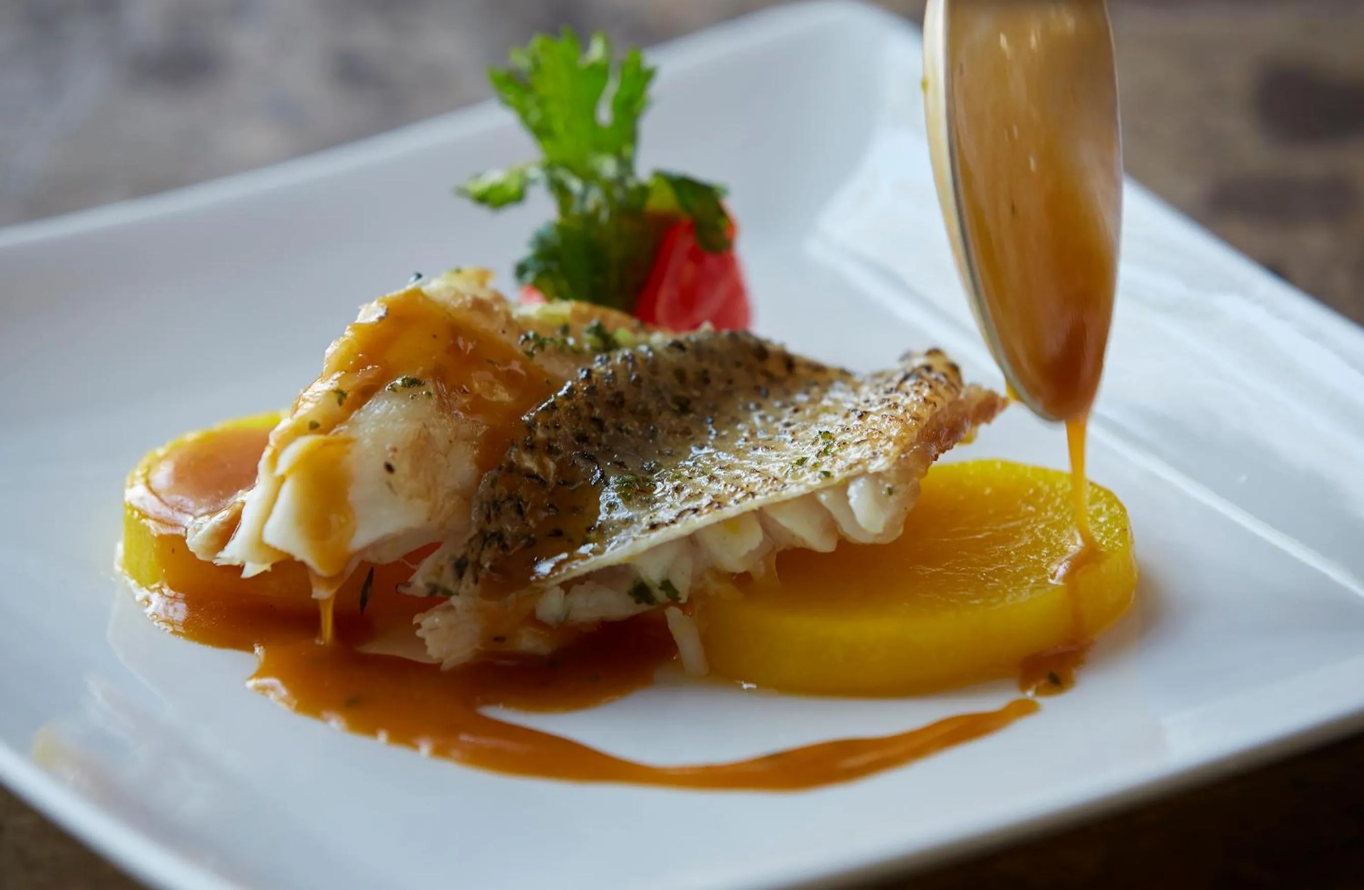 Food close-up in Hotel Amsterdam Huis Ten Bosch