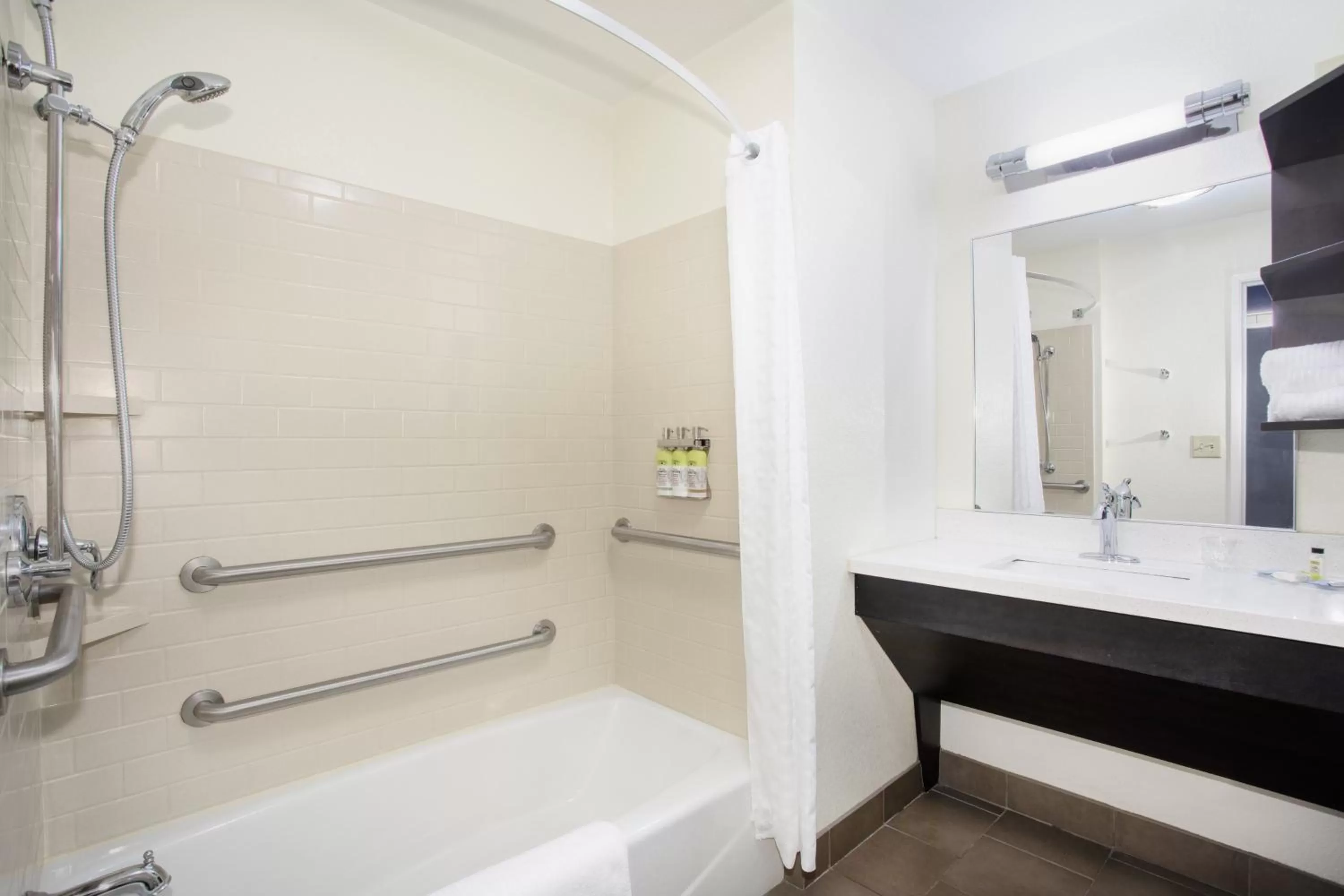 Bathroom in Candlewood Suites Manhattan by IHG