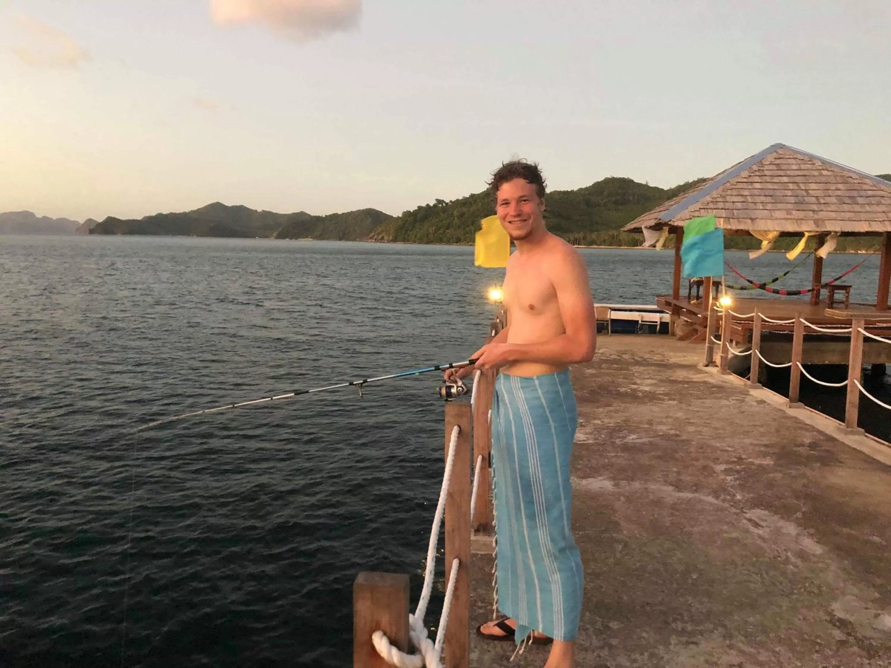 People in Pangulatan Beach Resort