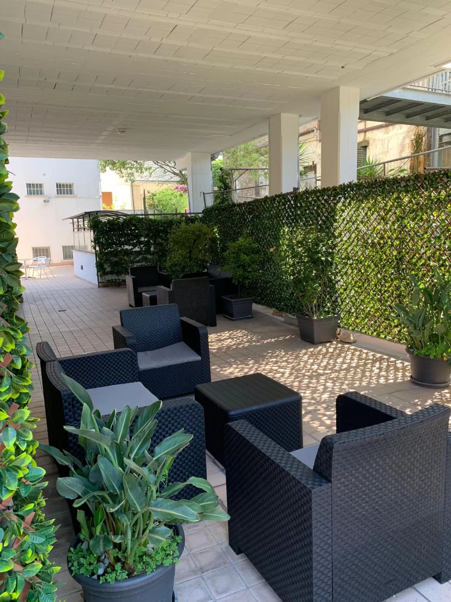 Garden view in Hotel Sisto V